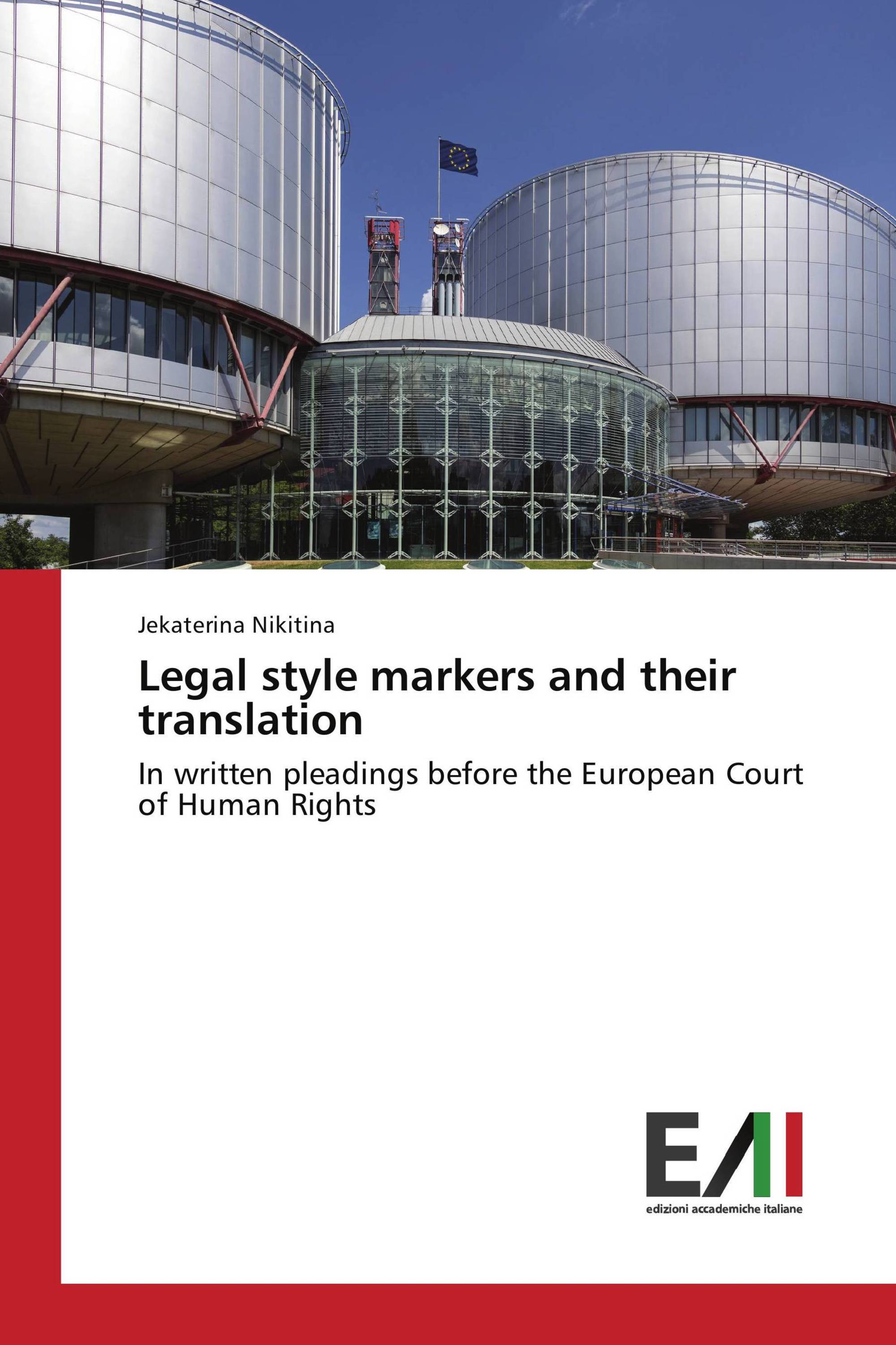 Legal style markers and their translation