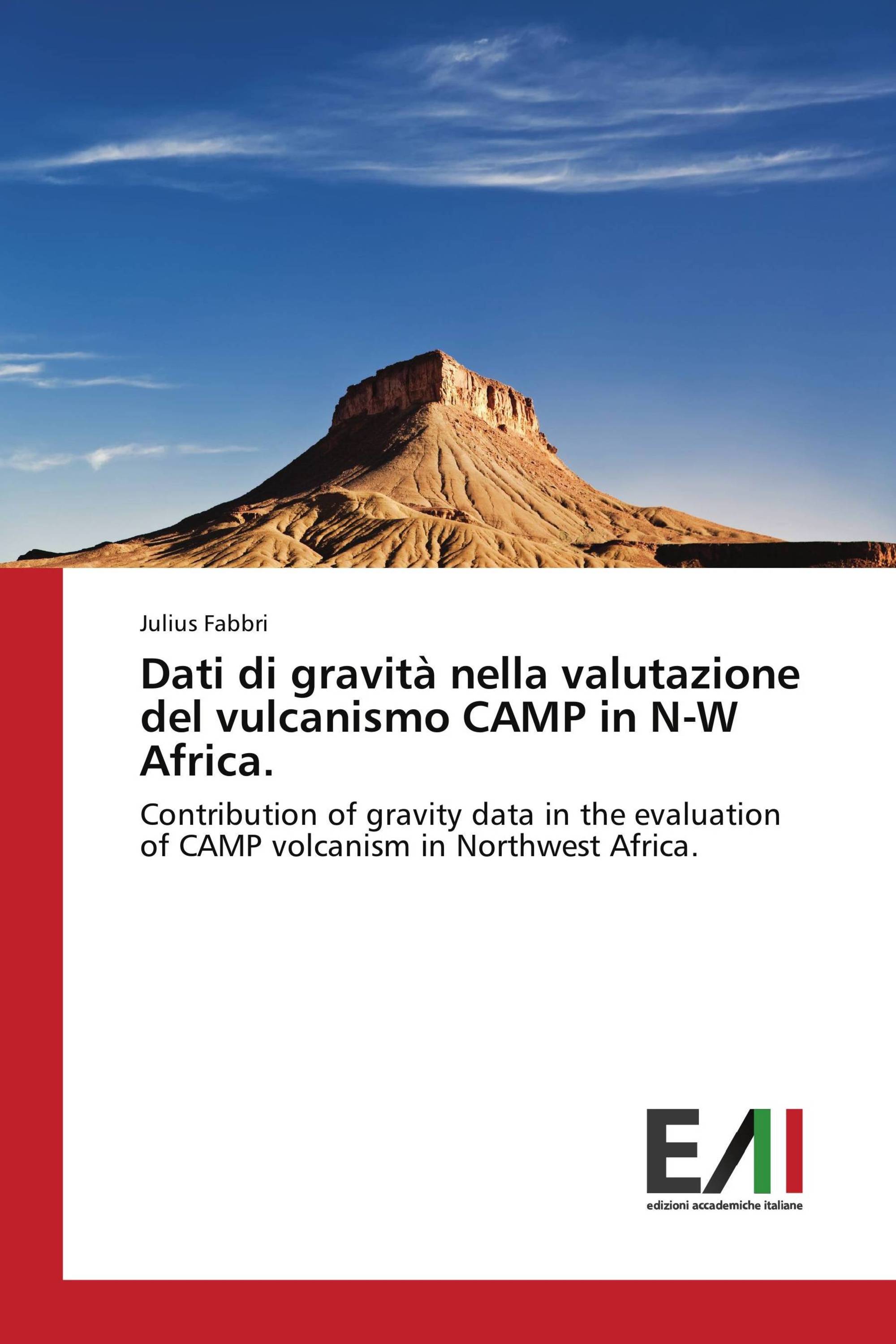 Dati di gravità nella valutazione del vulcanismo CAMP in N-W Africa.