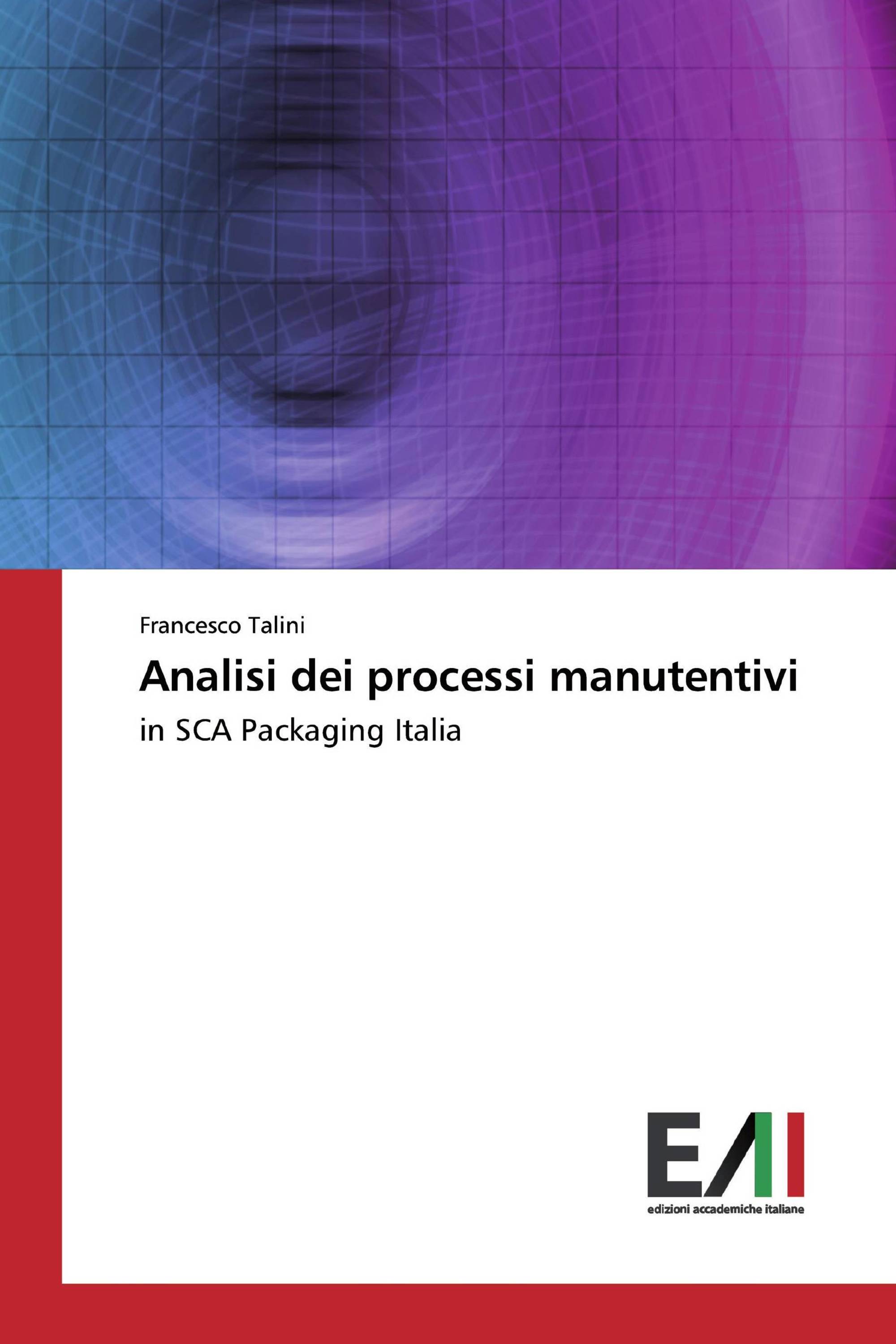 Analisi dei processi manutentivi