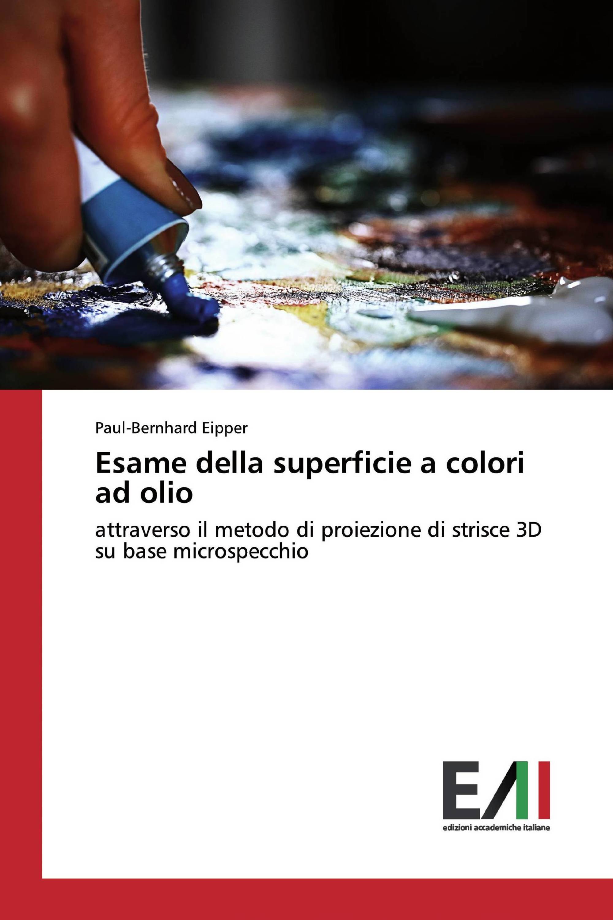 Esame della superficie a colori ad olio