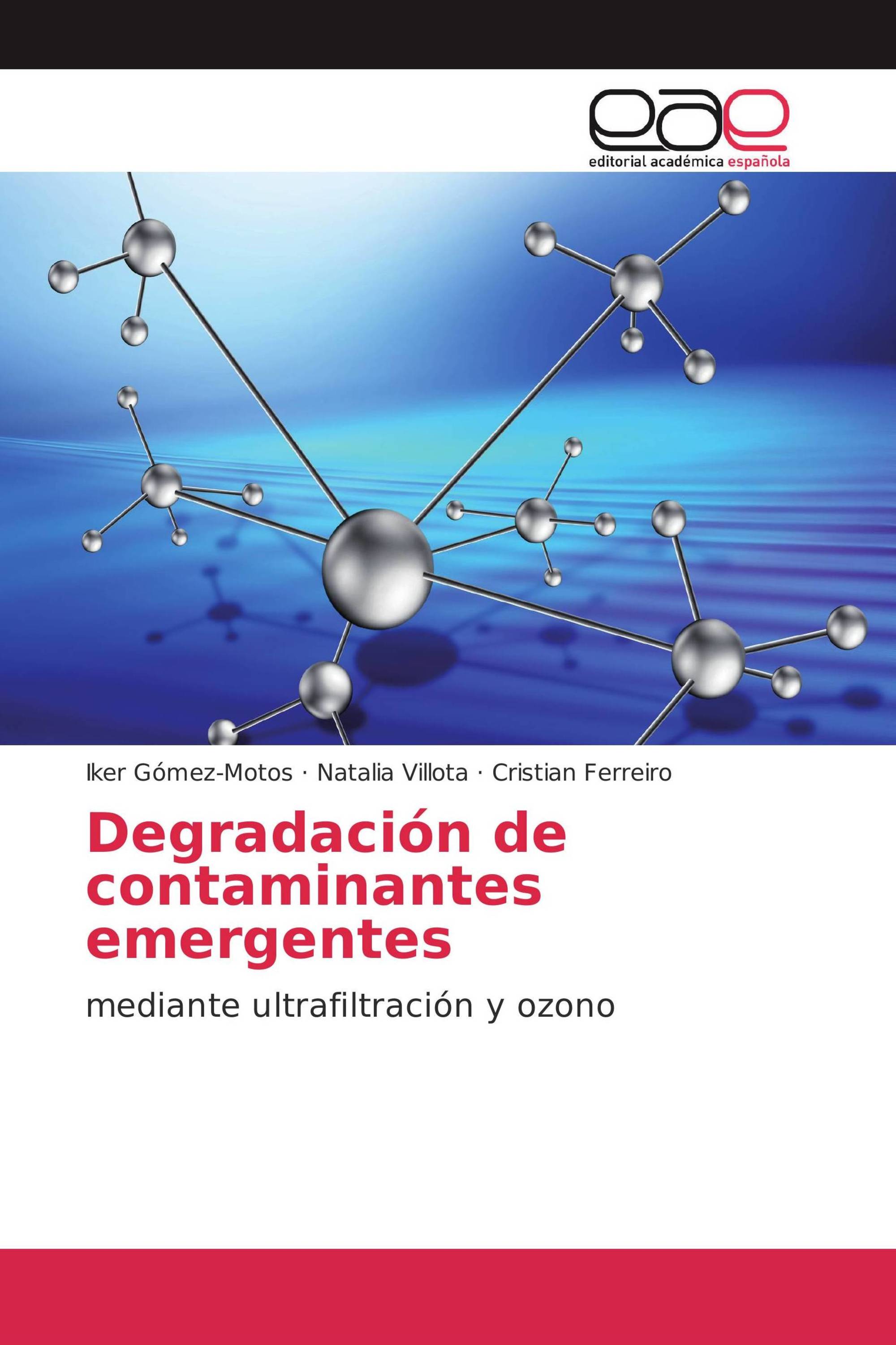 Degradación de contaminantes emergentes