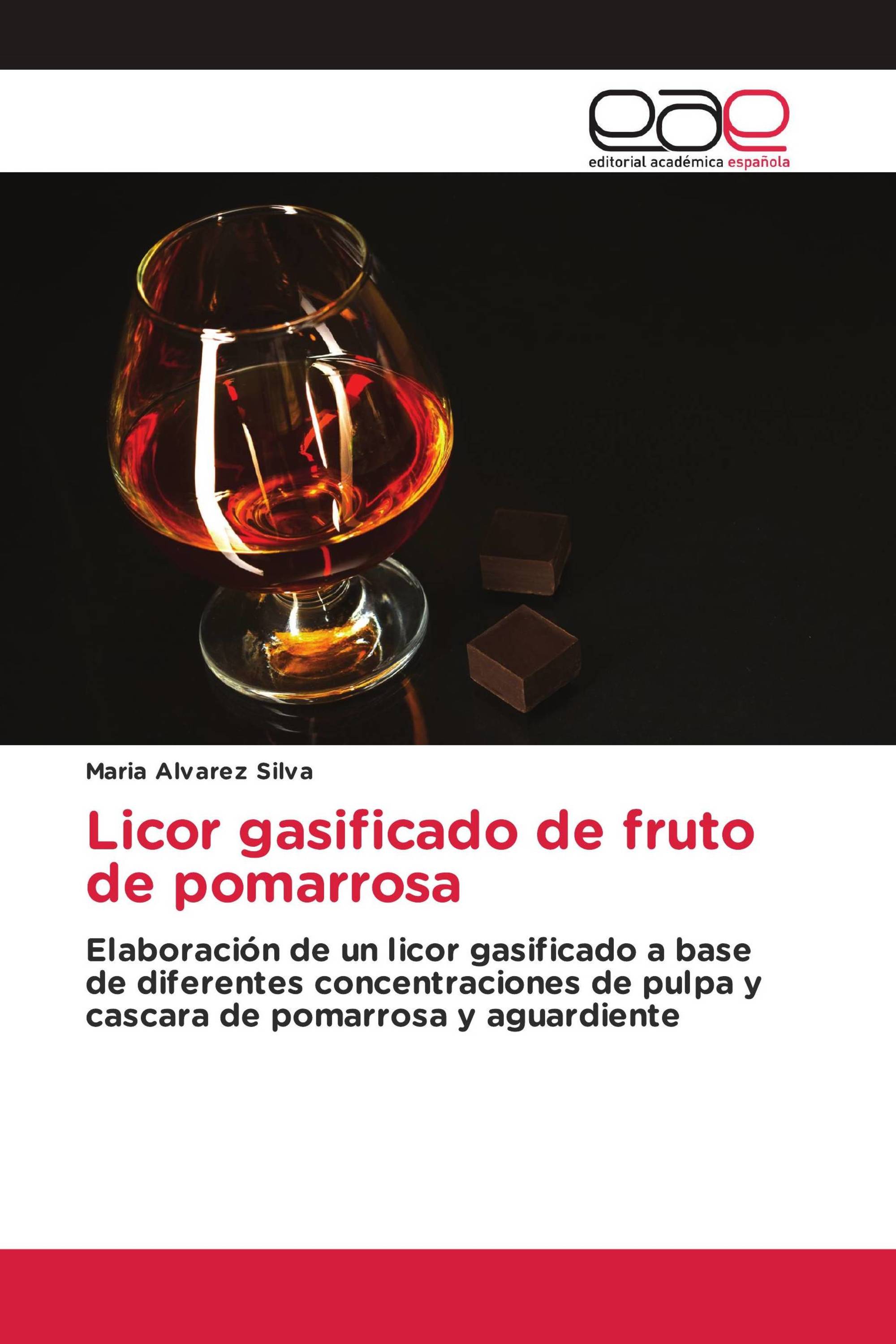 Licor gasificado de fruto de pomarrosa