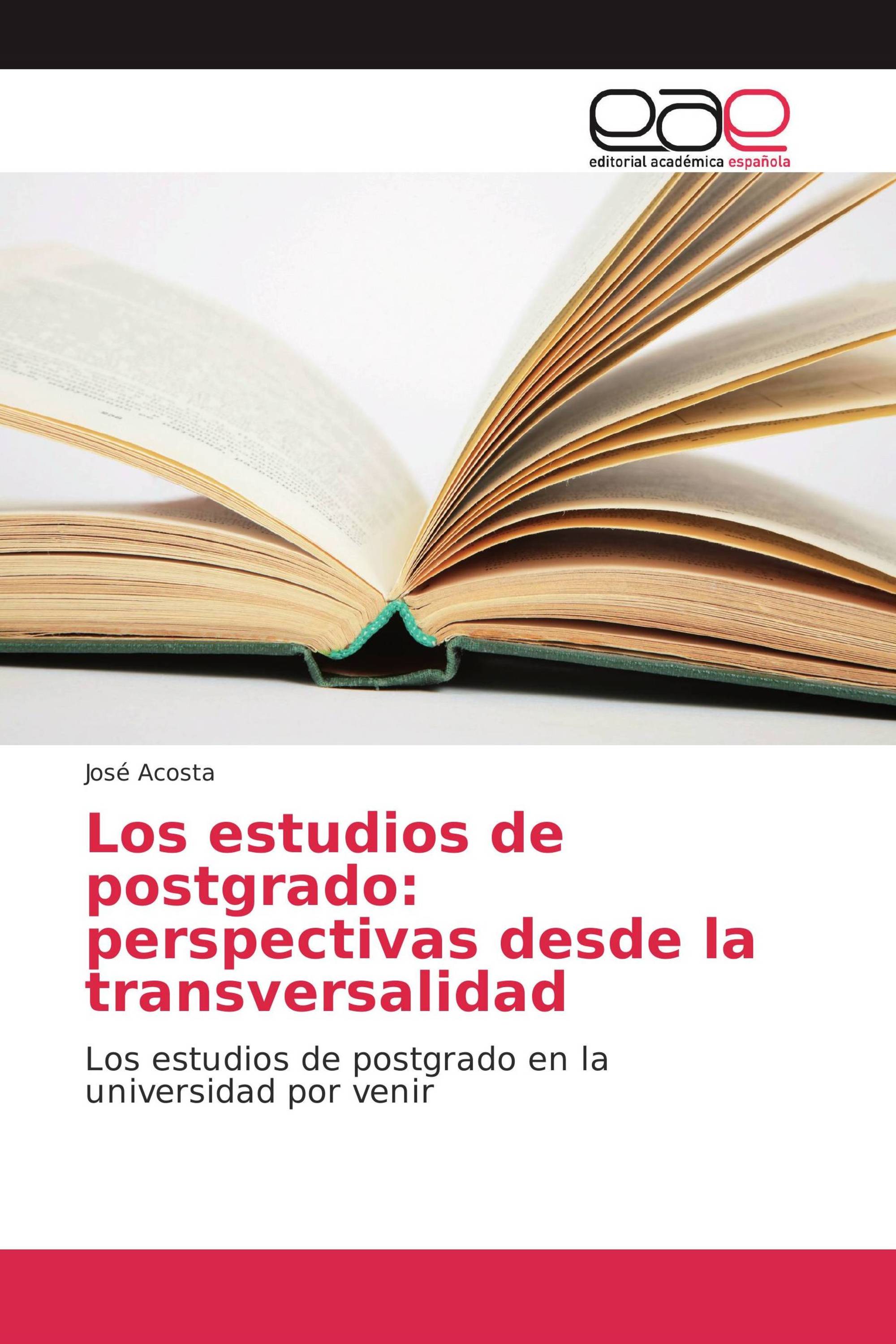 Los estudios de postgrado: perspectivas desde la transversalidad