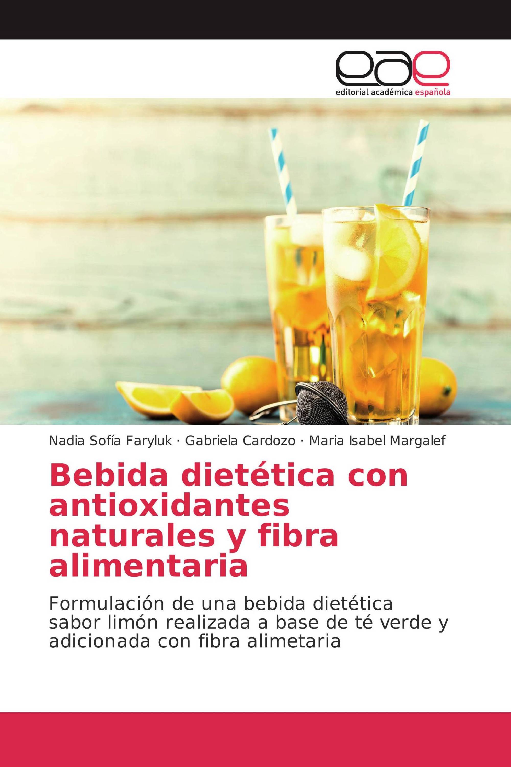 Bebida dietética con antioxidantes naturales y fibra alimentaria