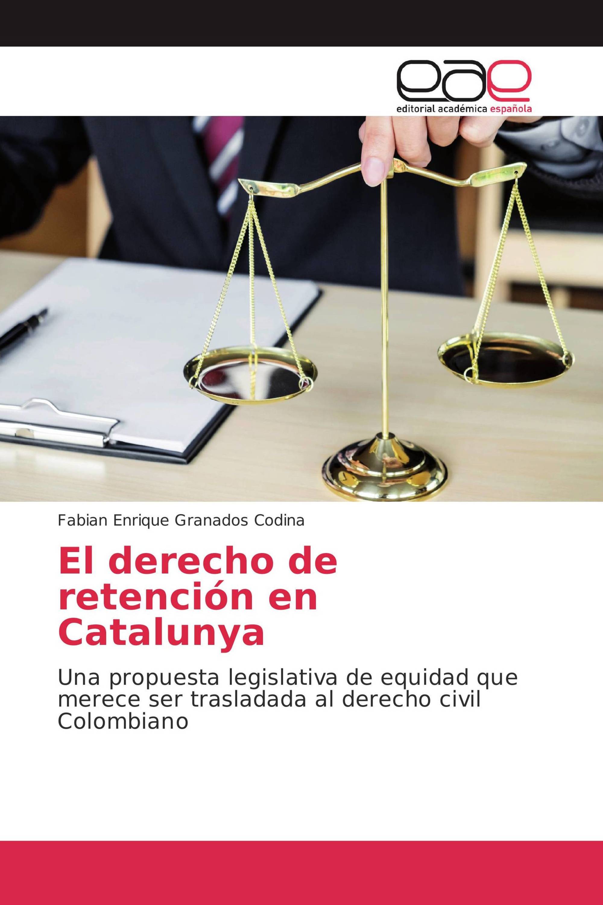 El derecho de retención en Catalunya