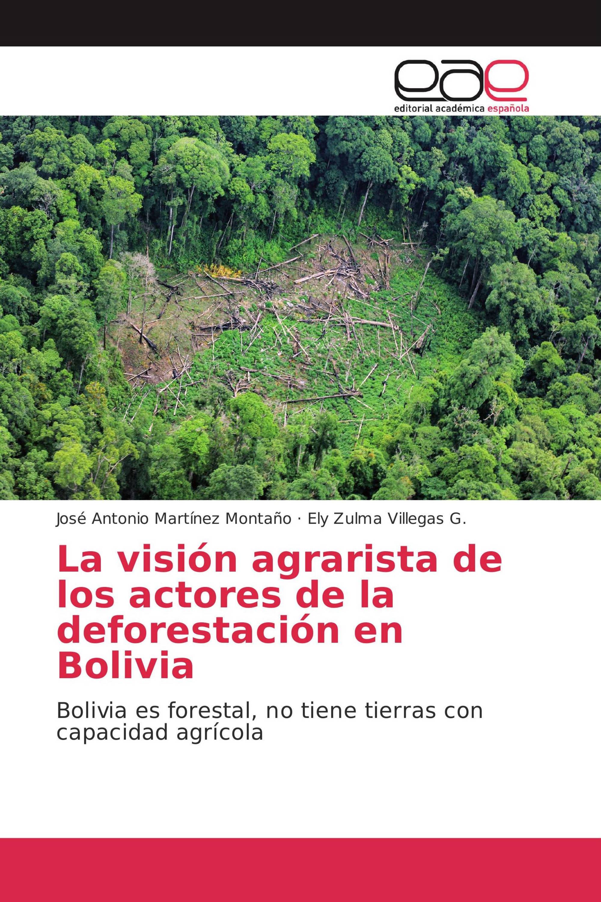 La visión agrarista de los actores de la deforestación en Bolivia