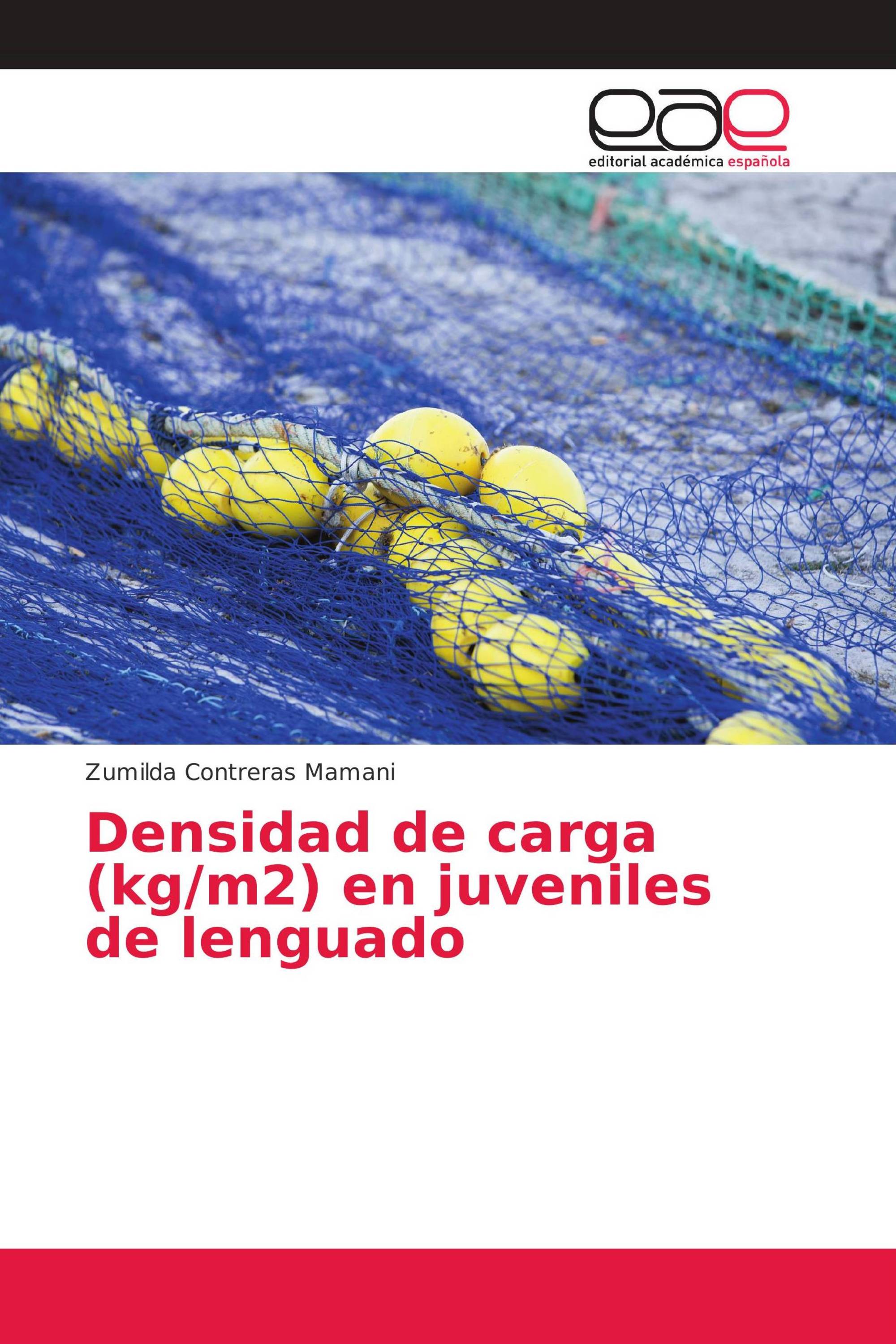 Densidad de carga (kg/m2) en juveniles de lenguado