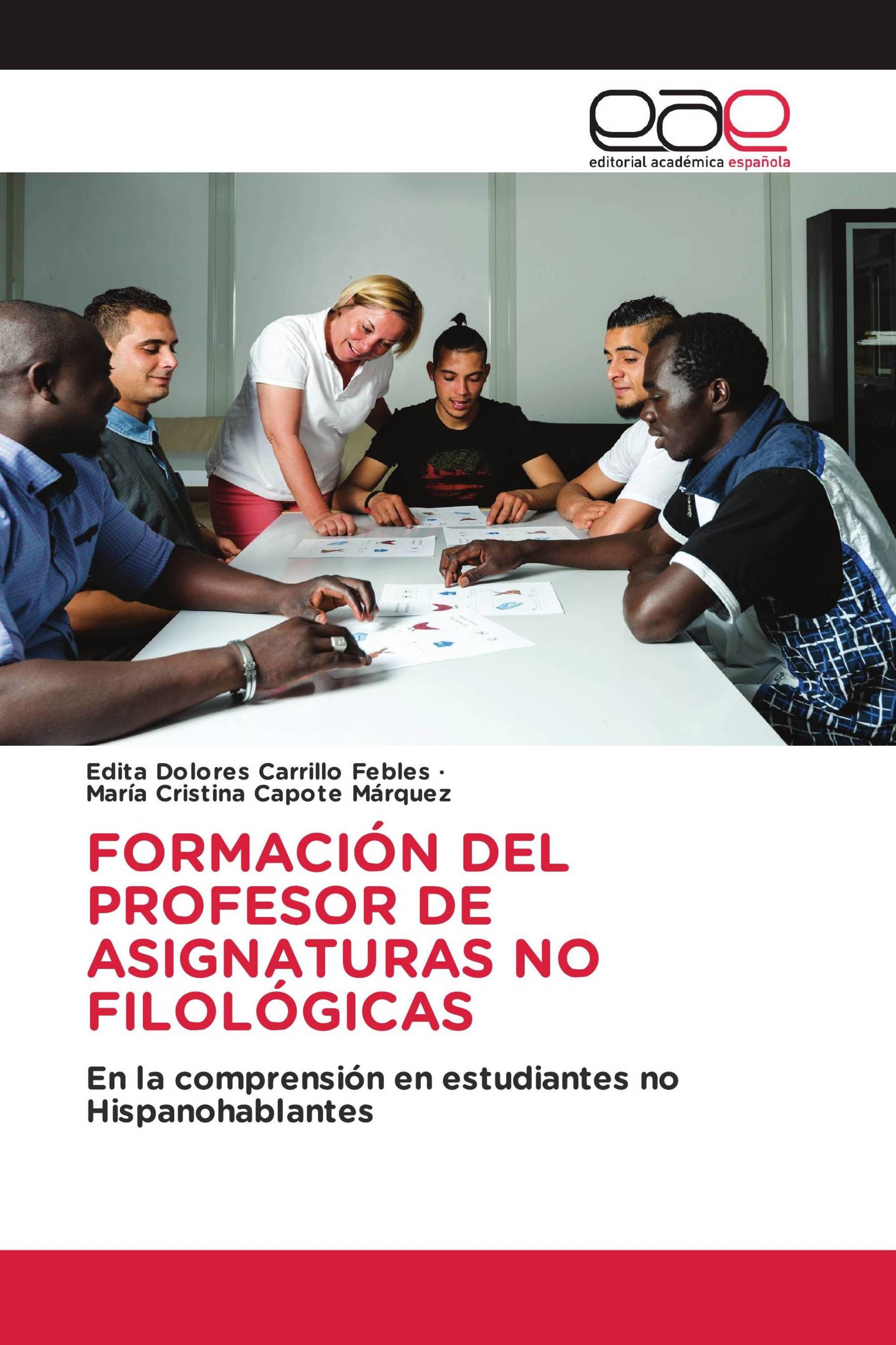 FORMACIÓN DEL PROFESOR DE ASIGNATURAS NO FILOLÓGICAS