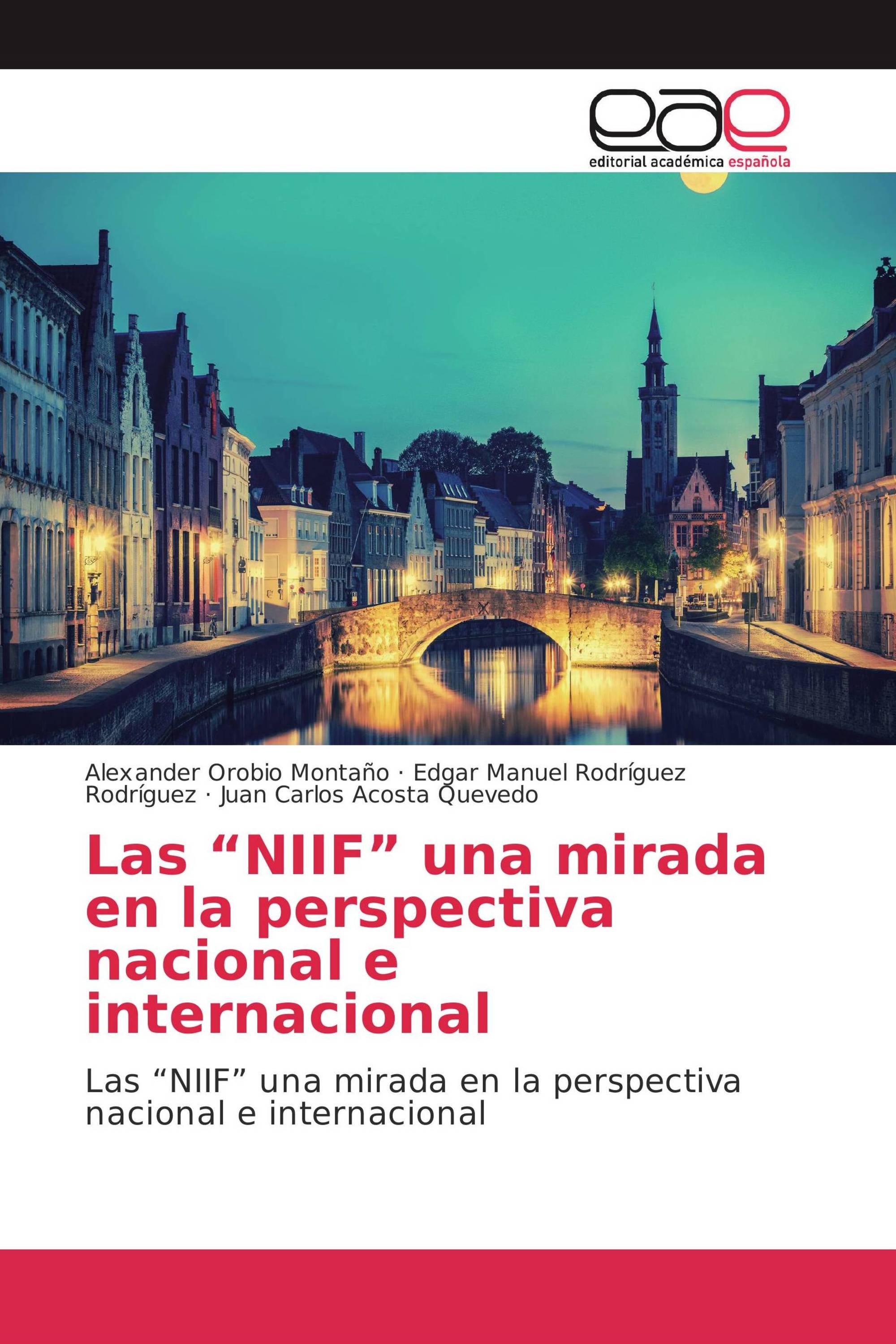 Las “NIIF” una mirada en la perspectiva nacional e internacional