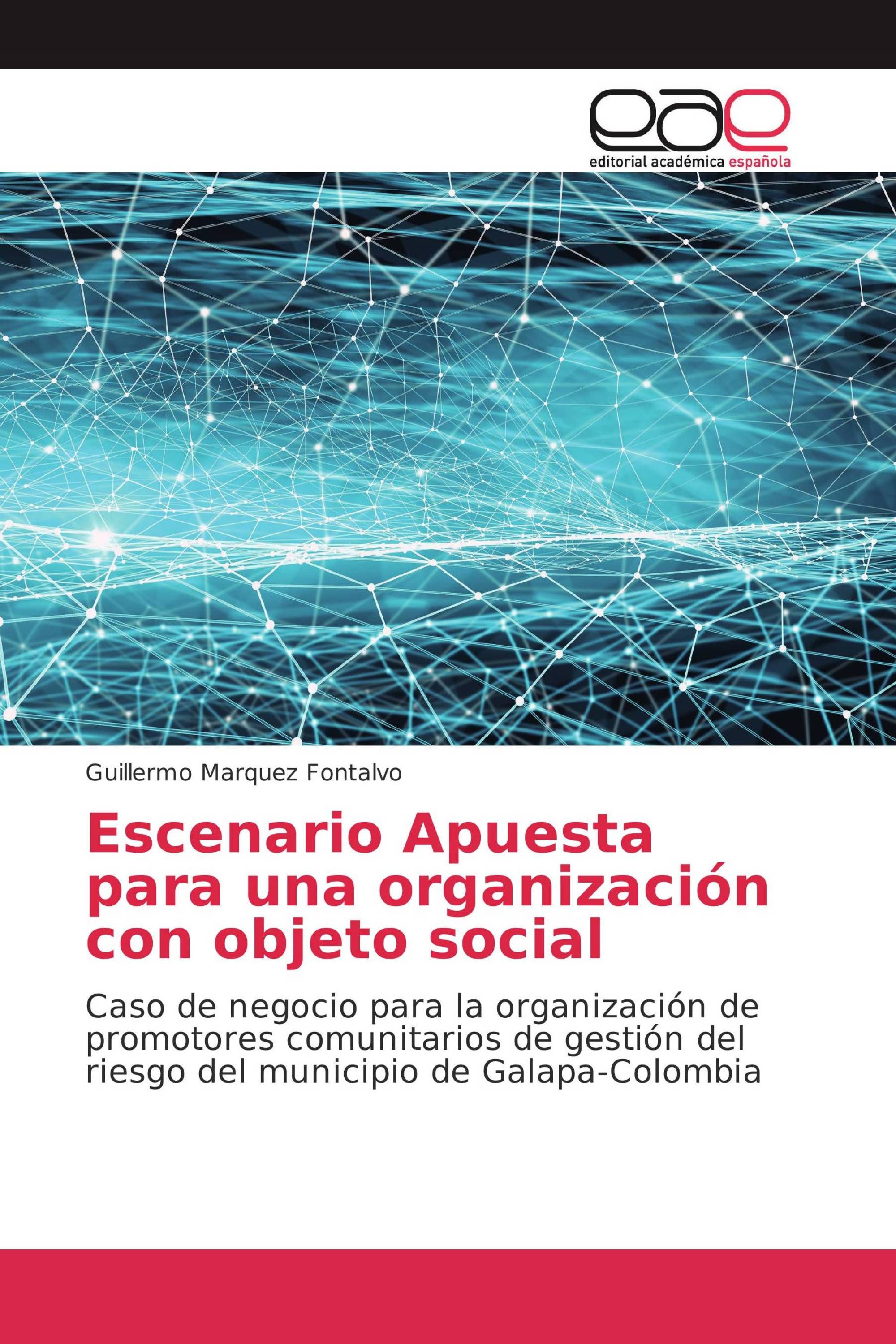 Escenario Apuesta para una organización con objeto social