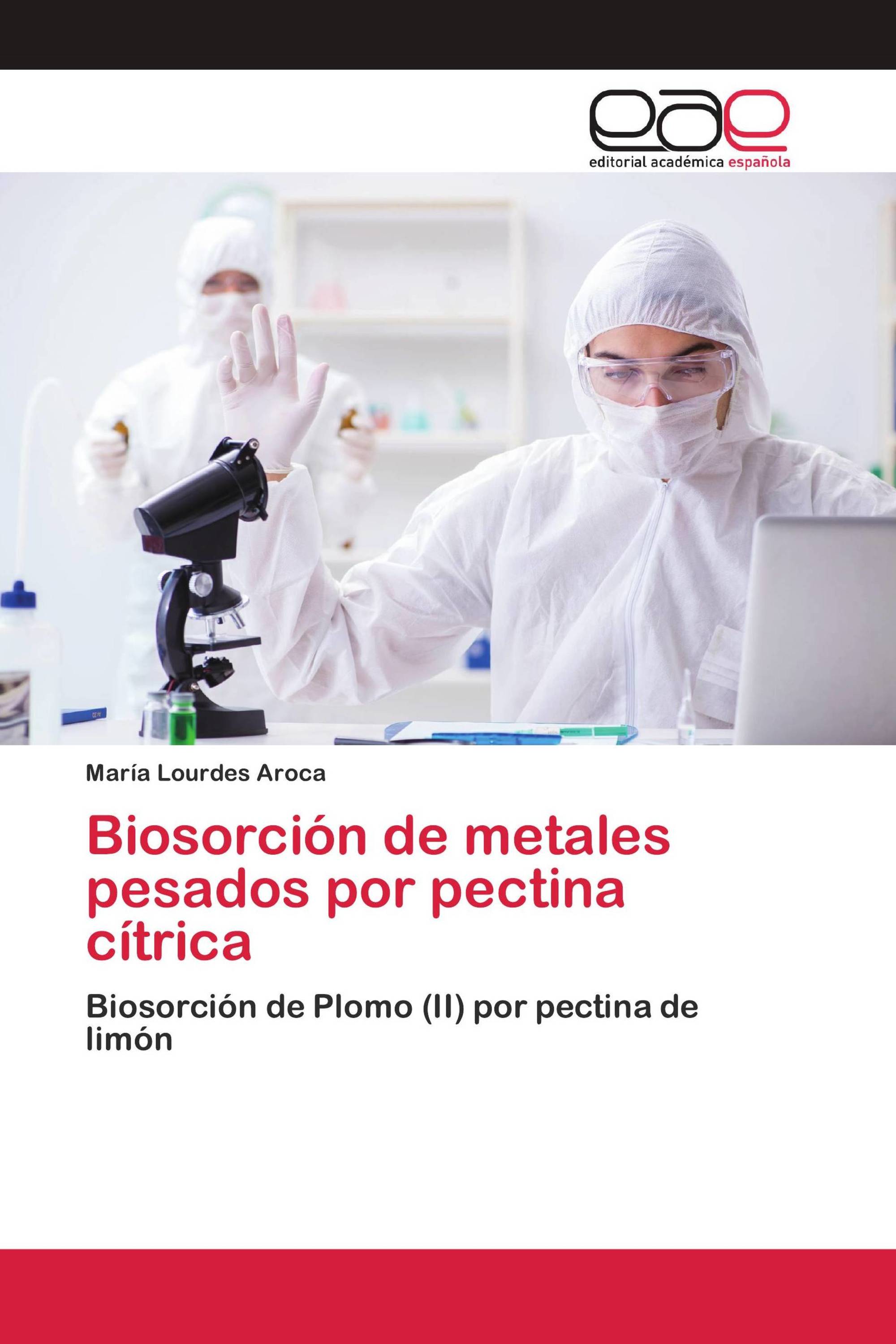 Biosorción de metales pesados por pectina cítrica