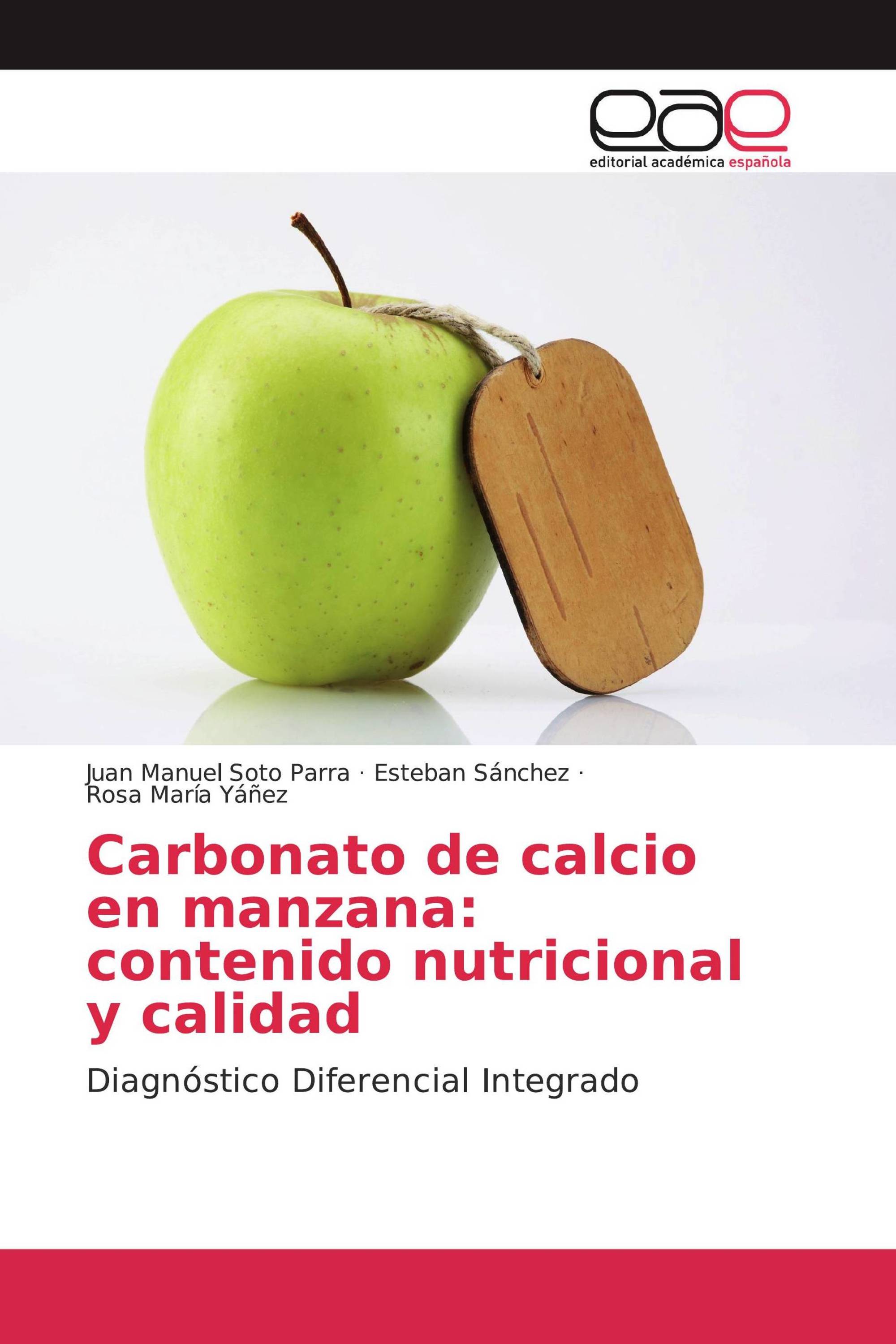 Carbonato de calcio en manzana: contenido nutricional y calidad