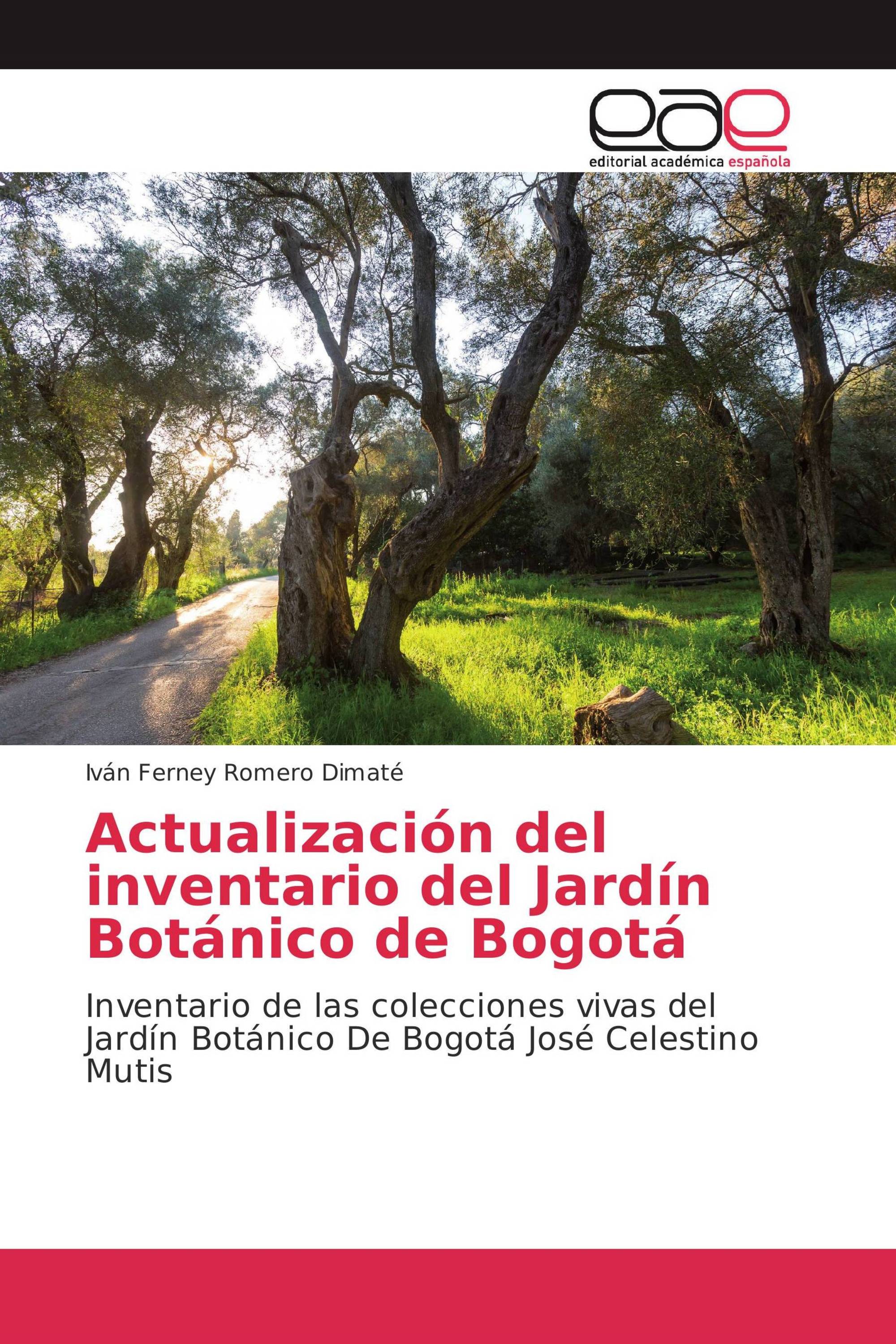 Actualización del inventario del Jardín Botánico de Bogotá