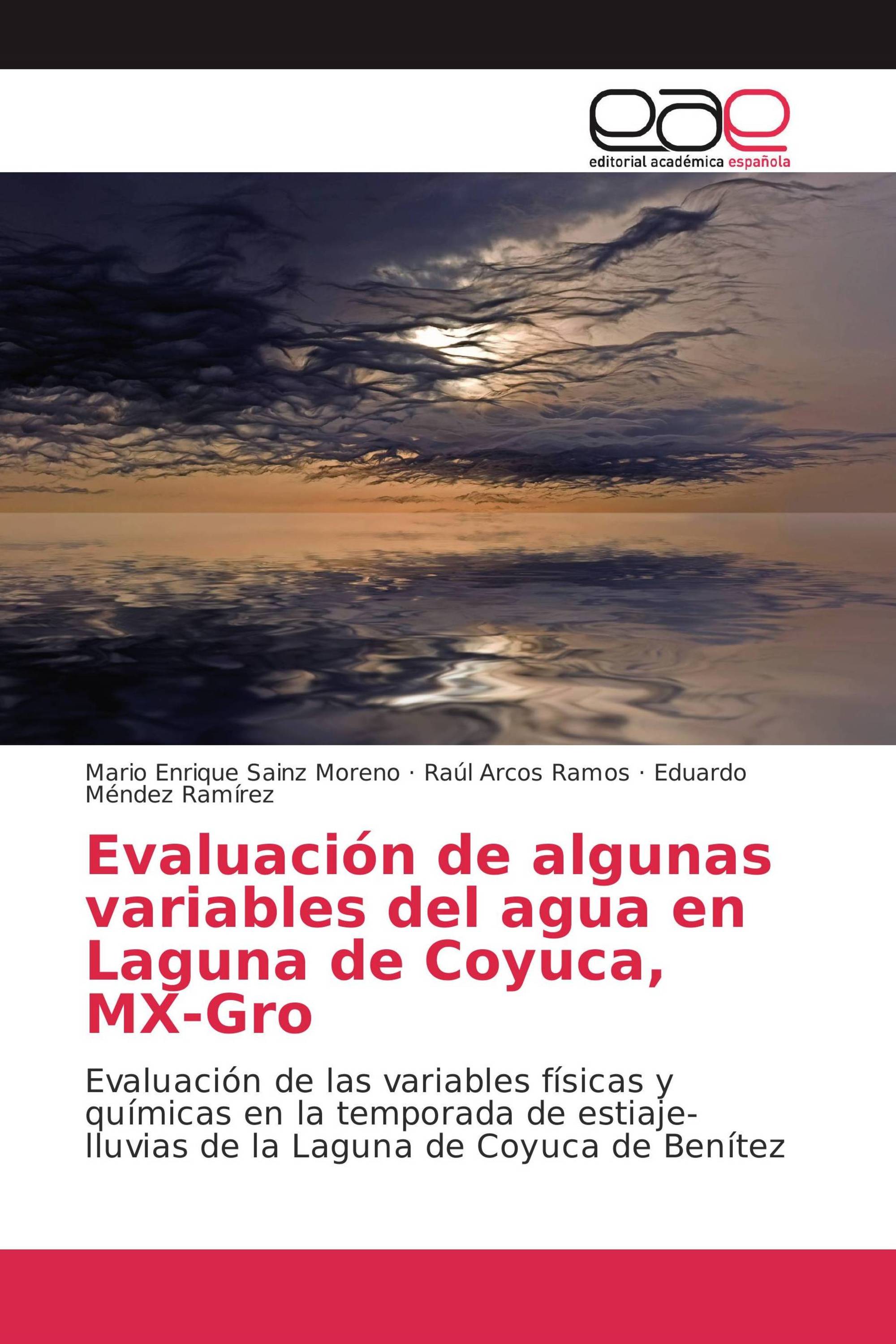 Evaluación de algunas variables del agua en Laguna de Coyuca, MX-Gro