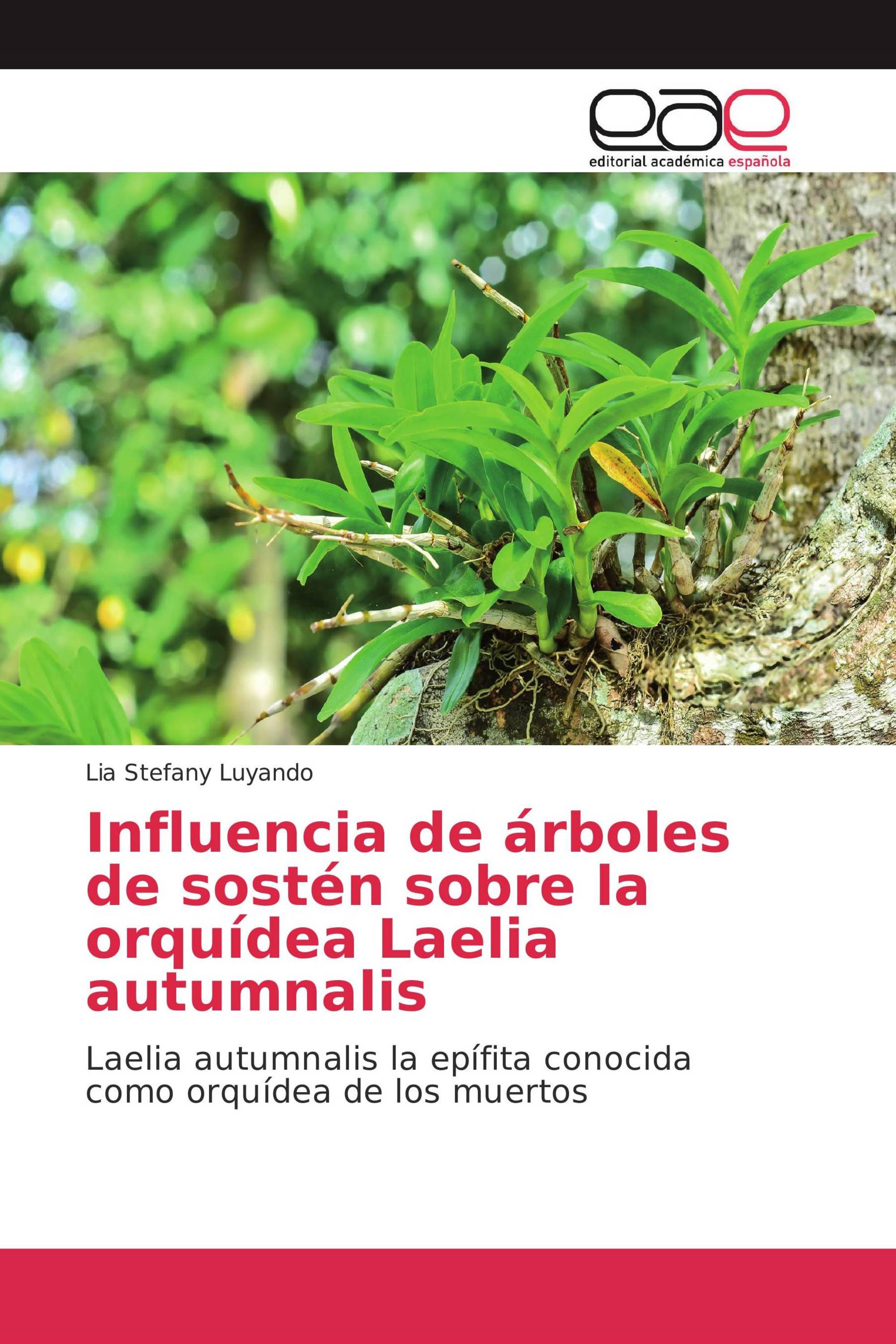 Influencia de árboles de sostén sobre la orquídea Laelia autumnalis