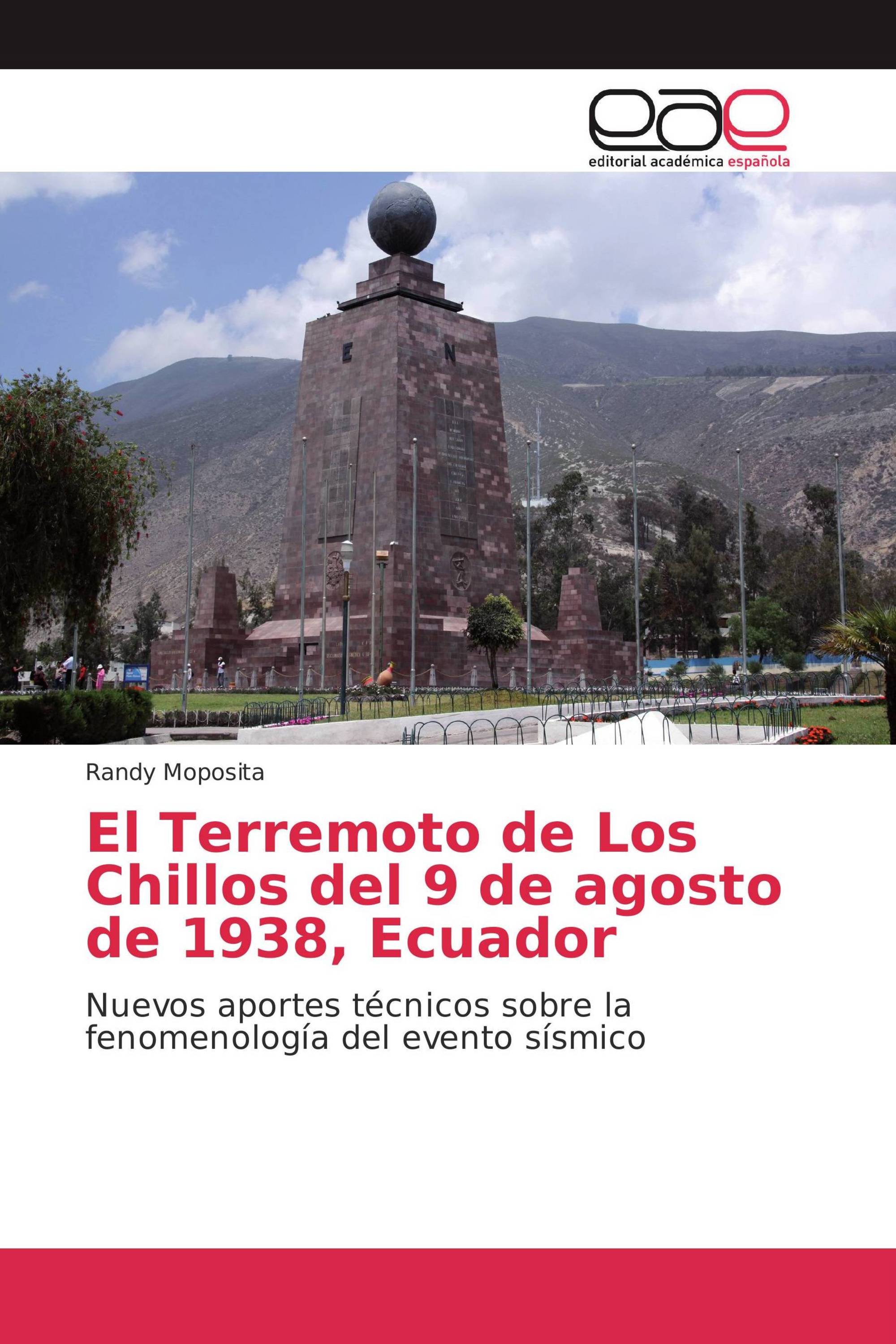 El Terremoto de Los Chillos del 9 de agosto de 1938, Ecuador