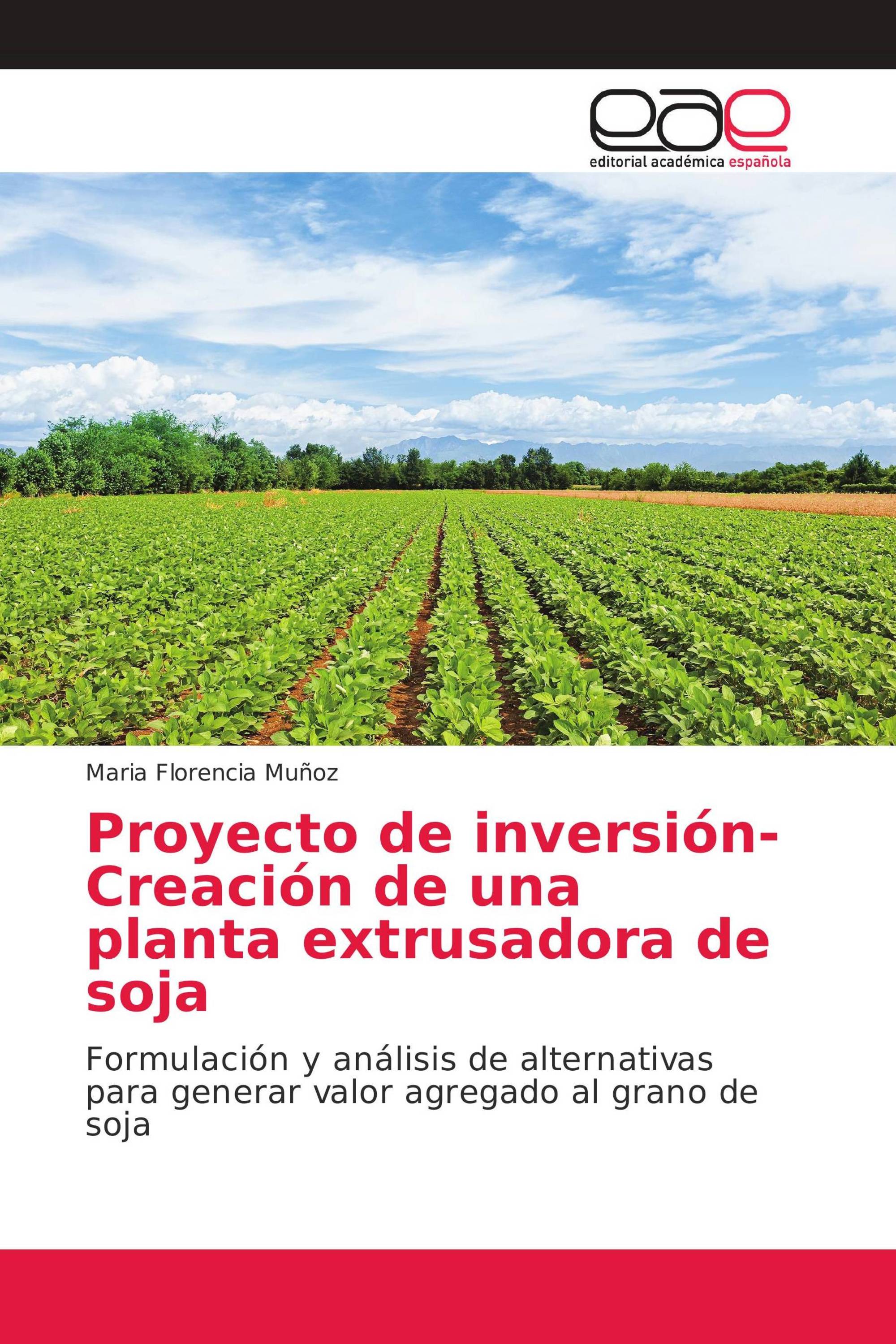 Proyecto de inversión-Creación de una planta extrusadora de soja