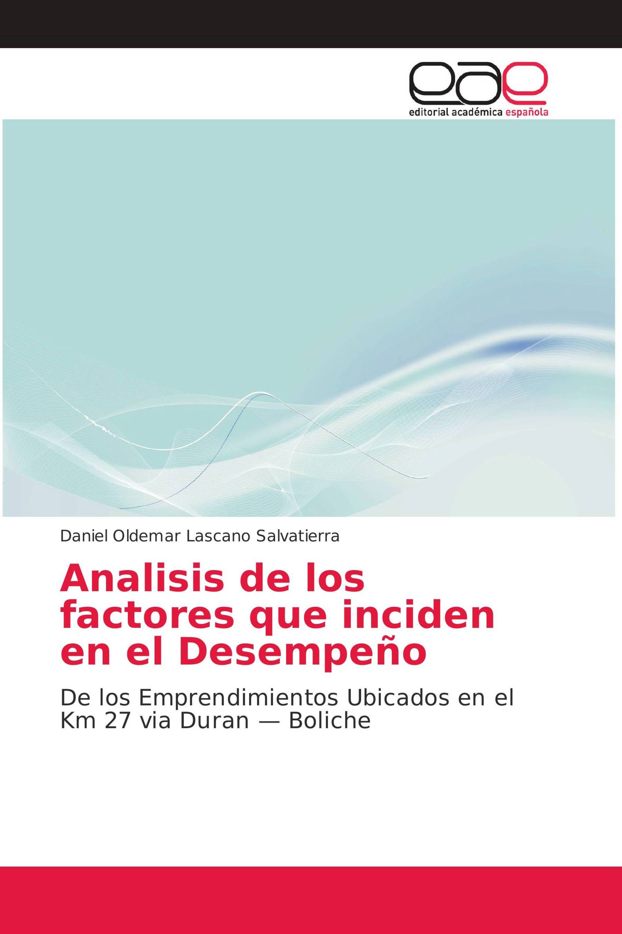 Analisis de los factores que inciden en el Desempeño