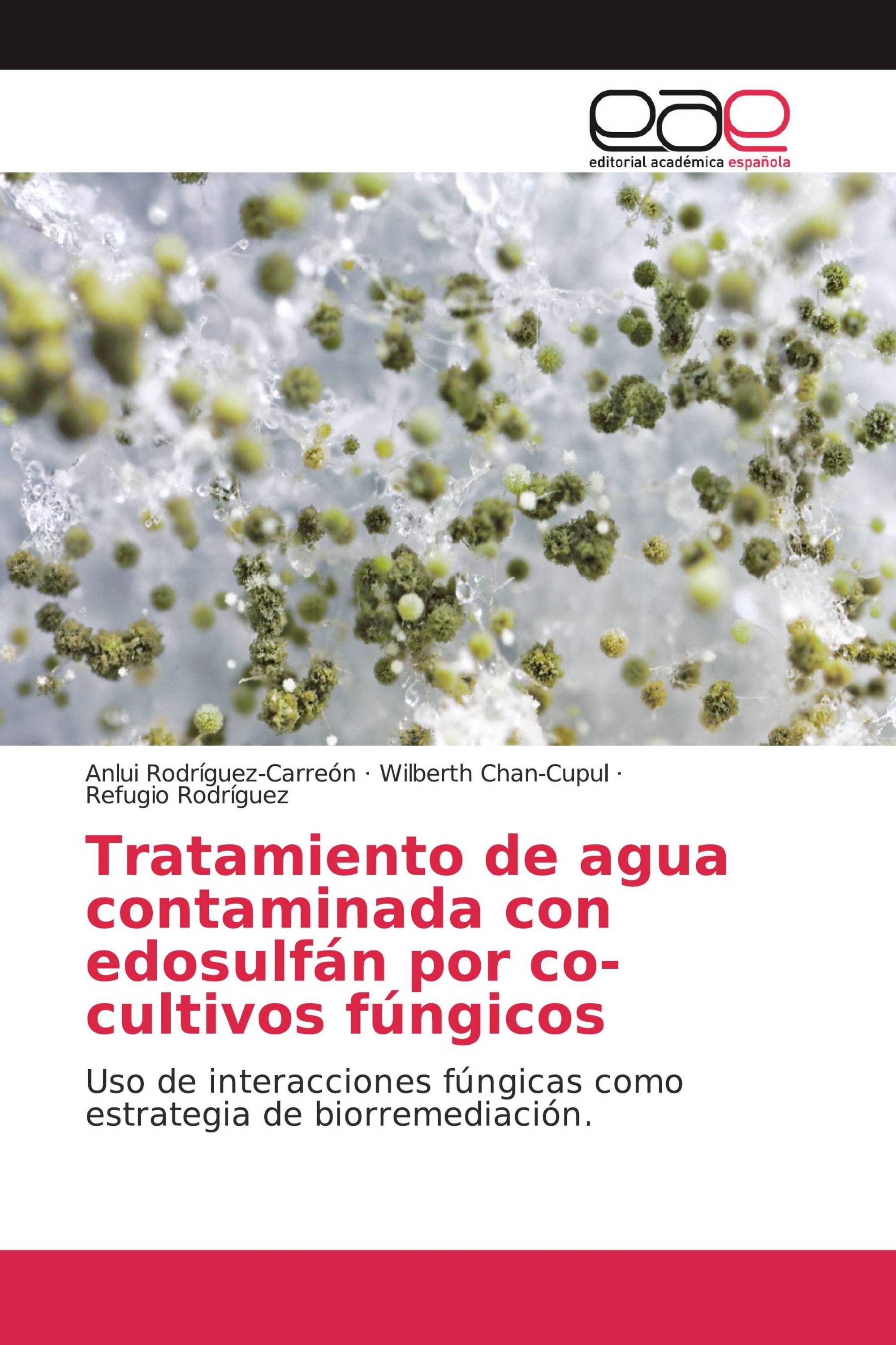 Tratamiento de agua contaminada con edosulfán por co-cultivos fúngicos