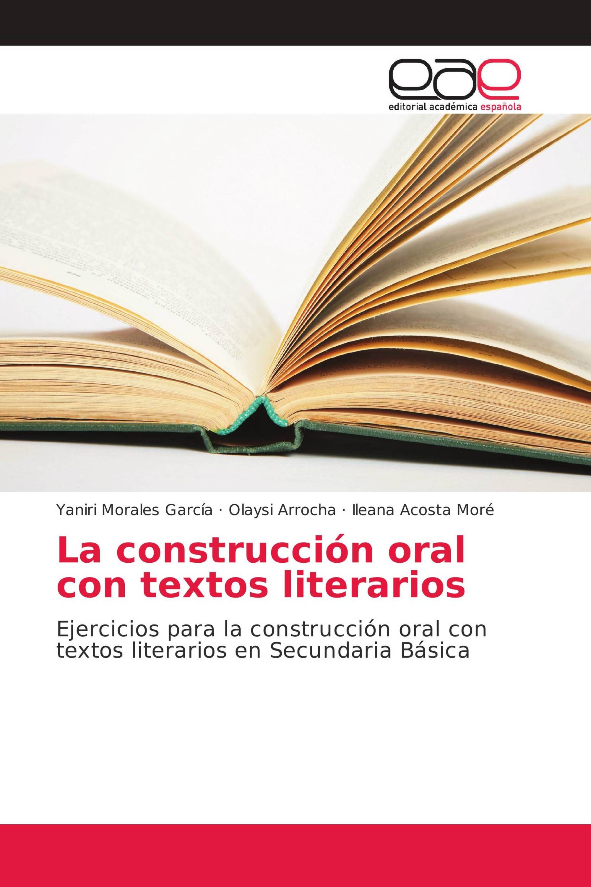 La construcción oral con textos literarios