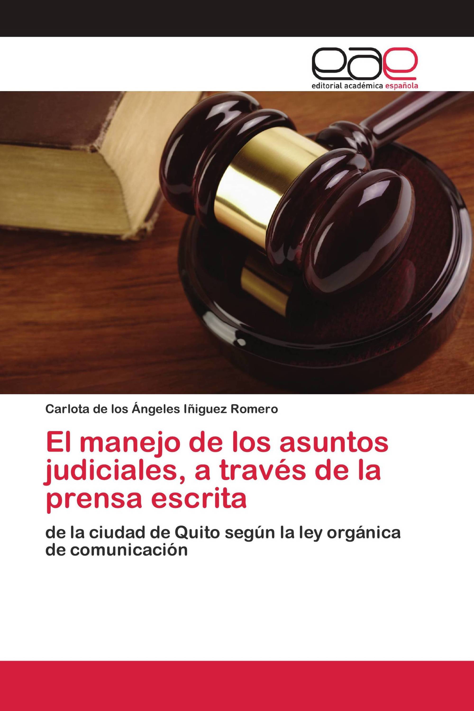 El manejo de los asuntos judiciales, a través de la prensa escrita