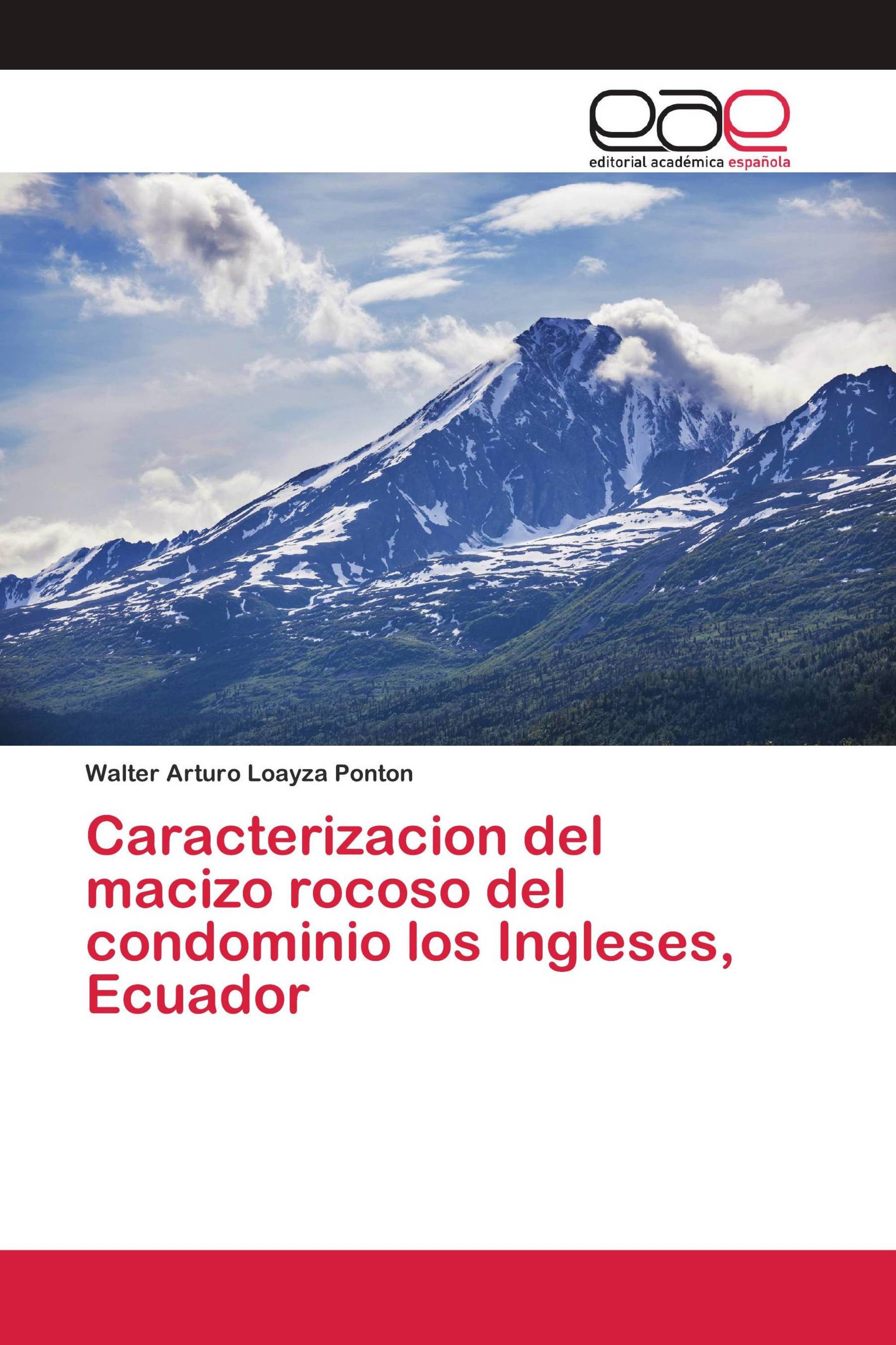 Caracterizacion del macizo rocoso del condominio los Ingleses, Ecuador