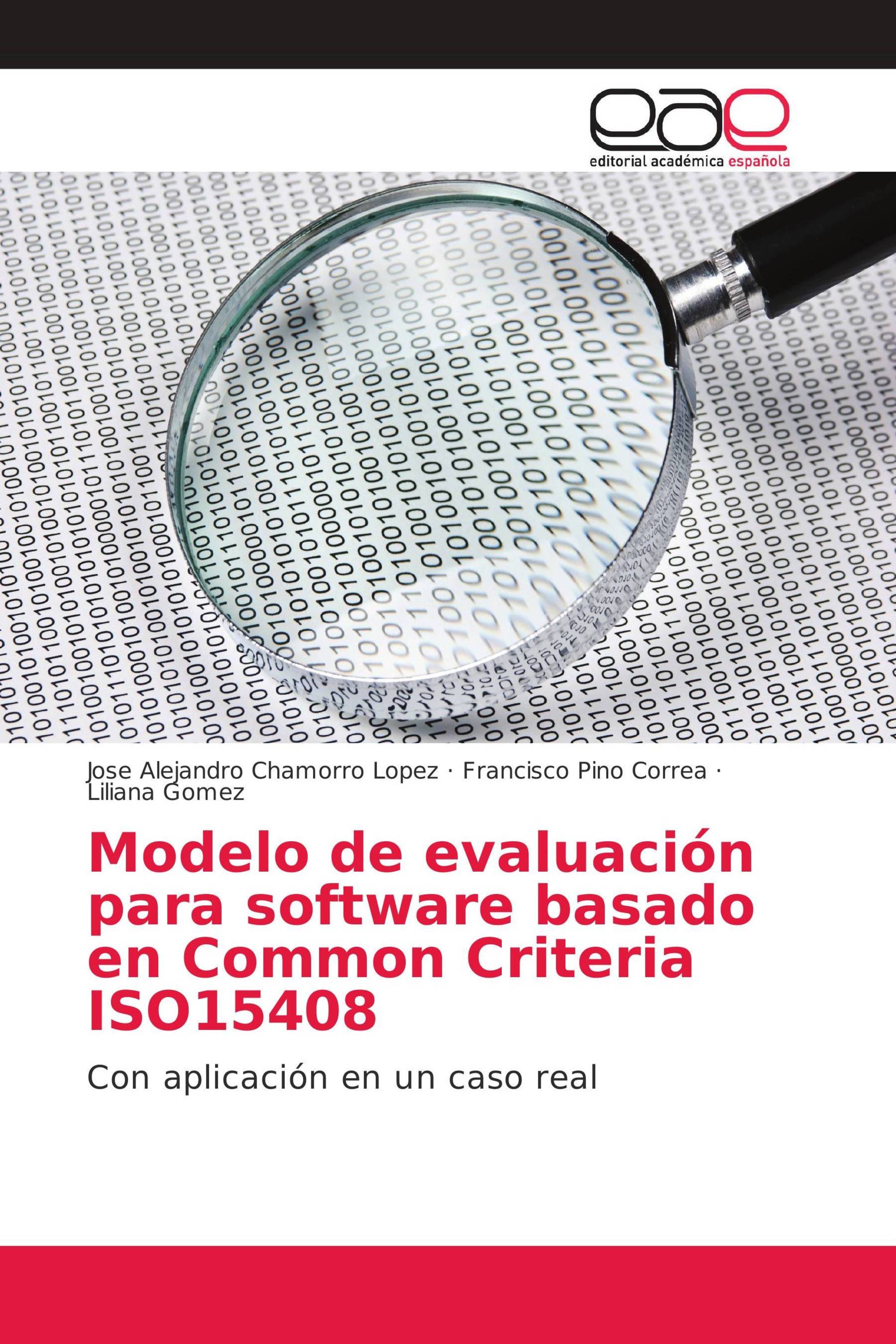 Modelo de evaluación para software basado en Common Criteria ISO15408