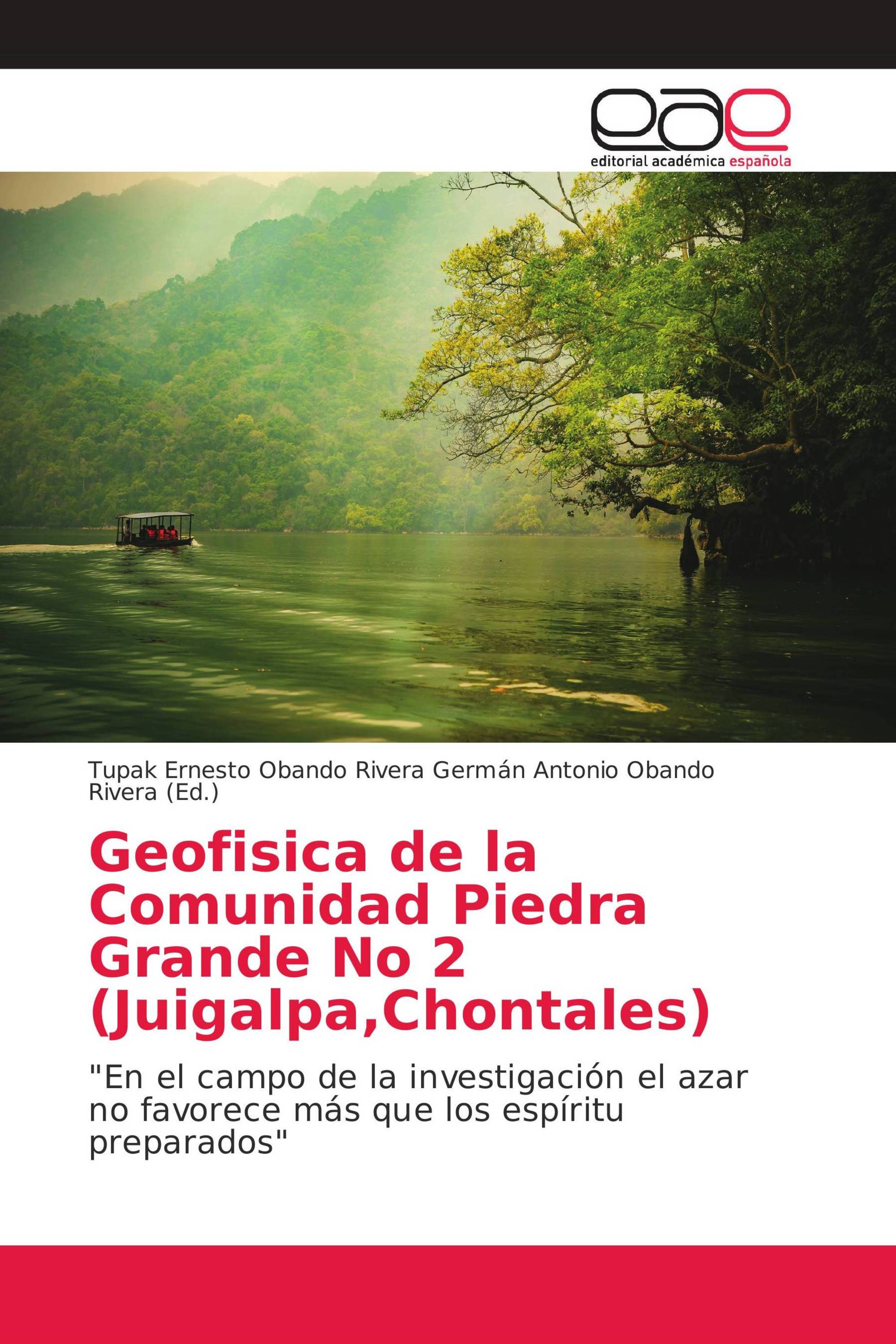 Geofisica de la Comunidad Piedra Grande No 2 (Juigalpa, Chontales)