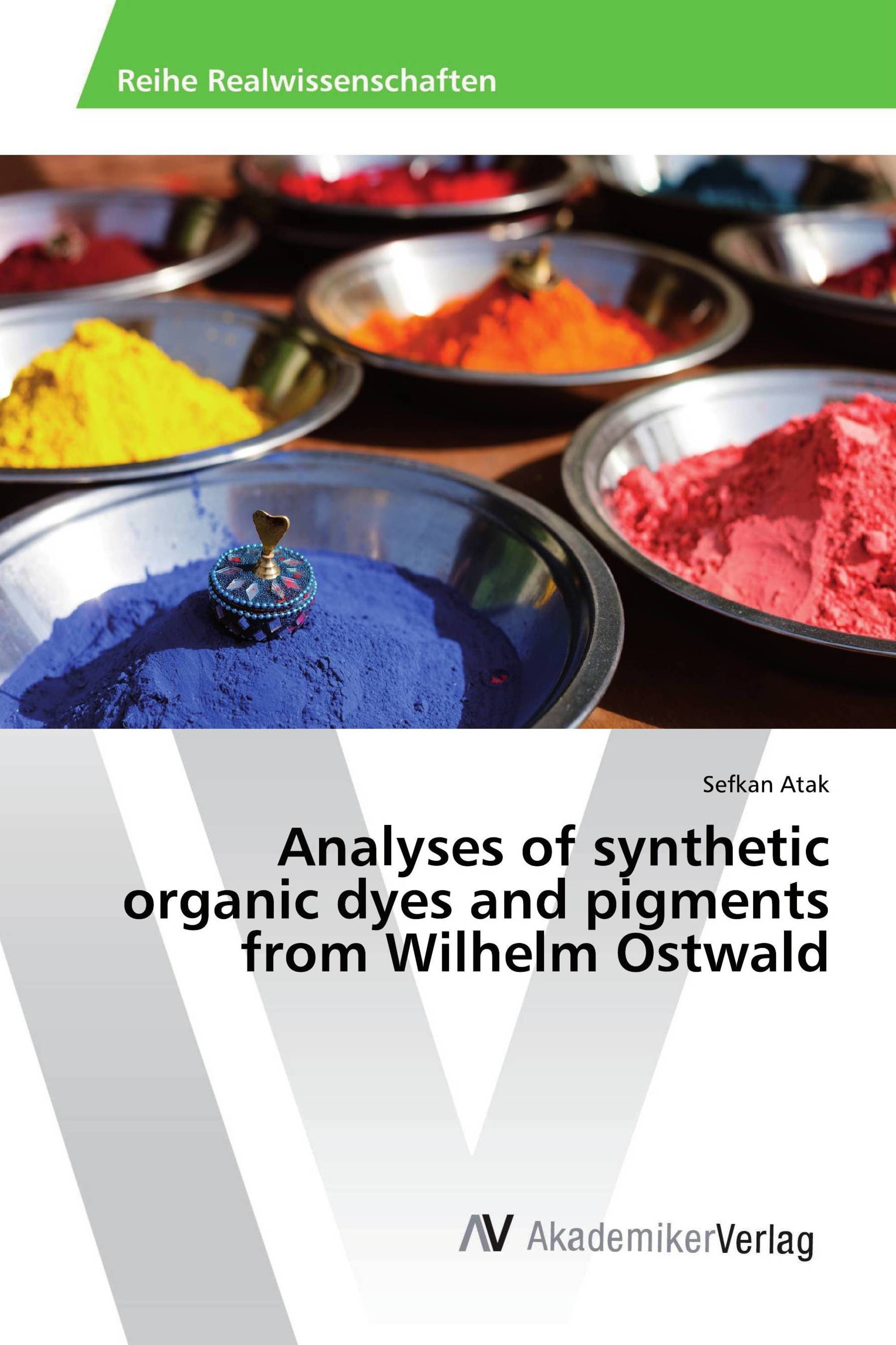 Analyses of synthetic organic dyes and pigments from Wilhelm Ostwald