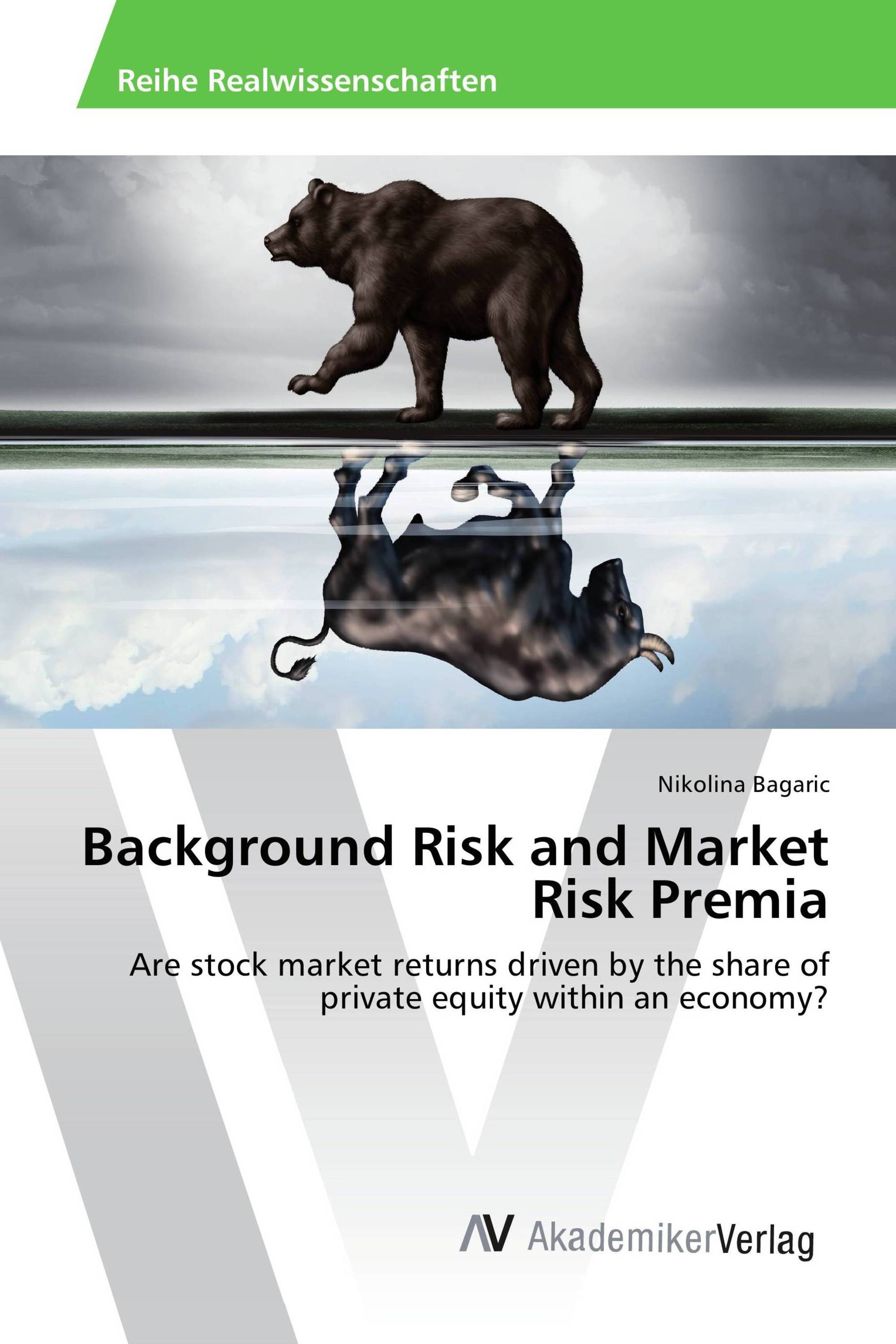 Background Risk and Market Risk Premia