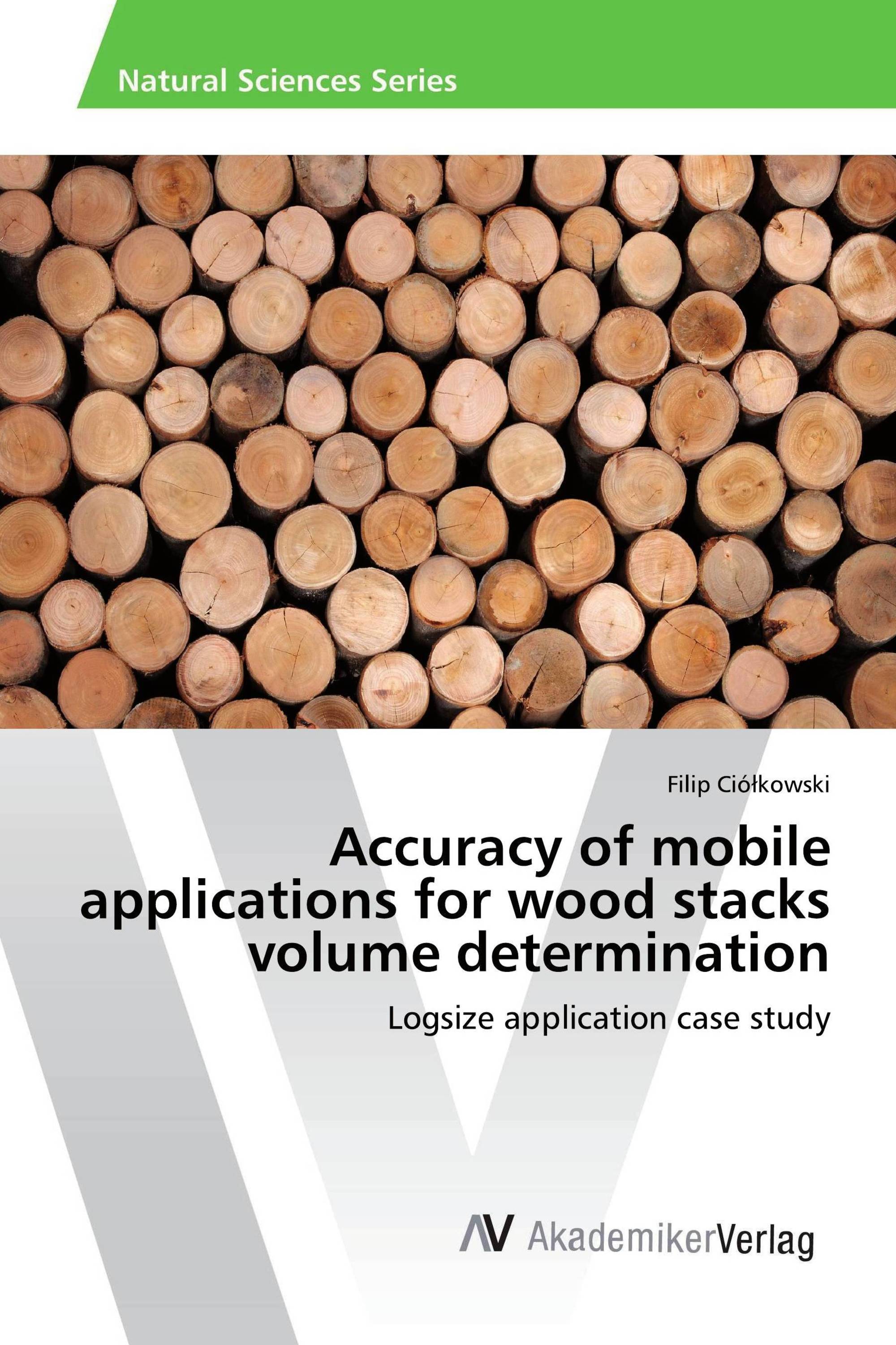 Accuracy of mobile applications for wood stacks volume determination