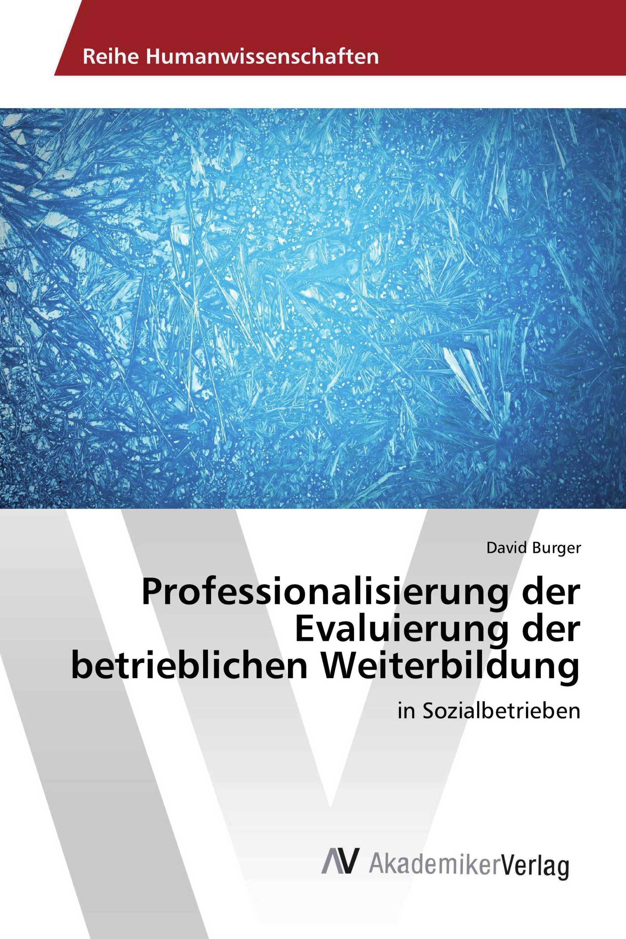 Professionalisierung der Evaluierung der betrieblichen Weiterbildung