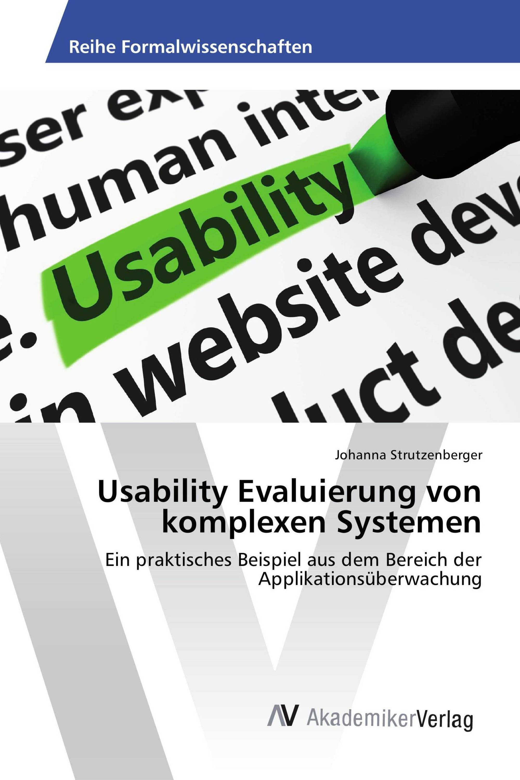 Usability Evaluierung von komplexen Systemen