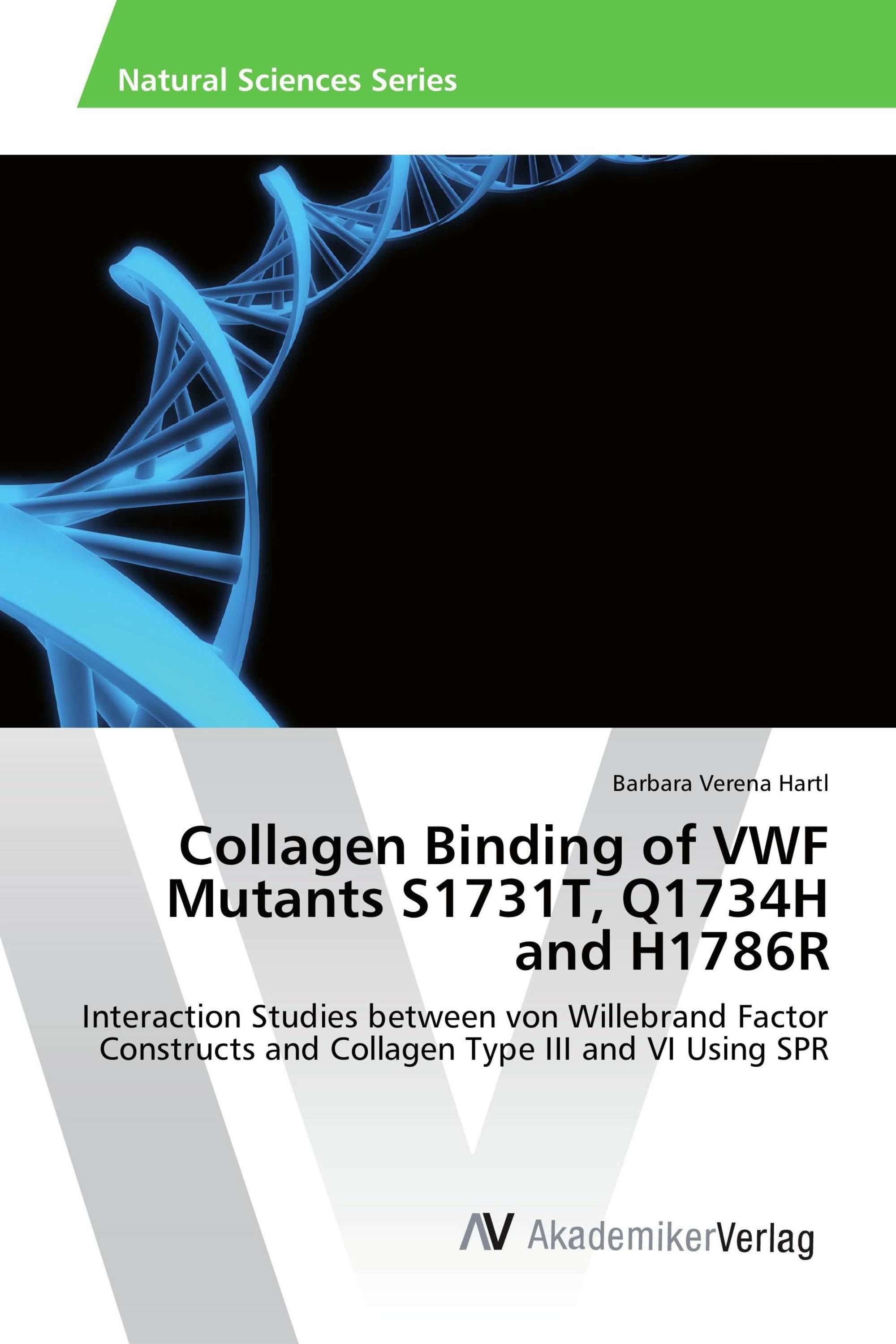 Collagen Binding of VWF Mutants S1731T, Q1734H and H1786R