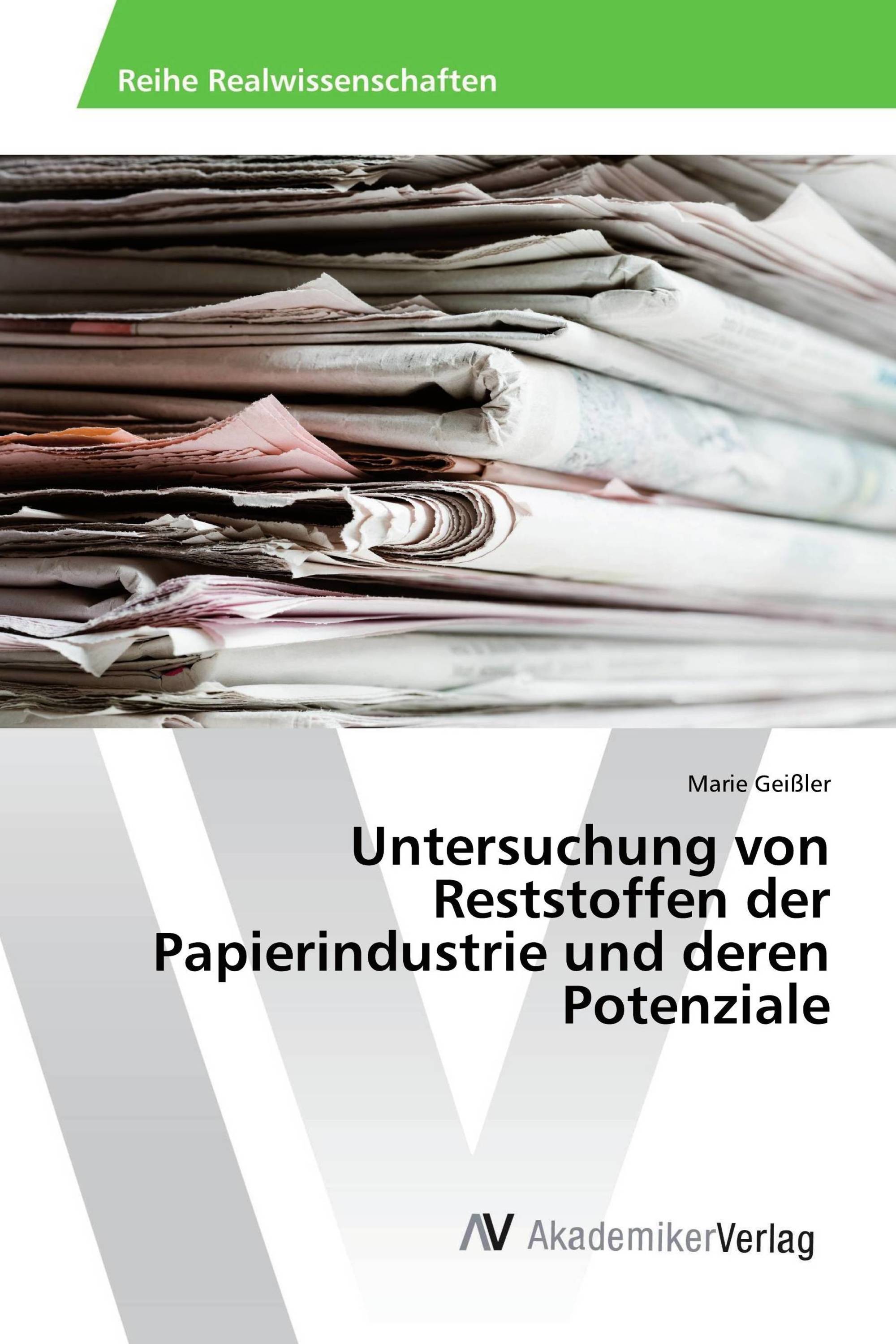 Untersuchung von Reststoffen der Papierindustrie und deren Potenziale