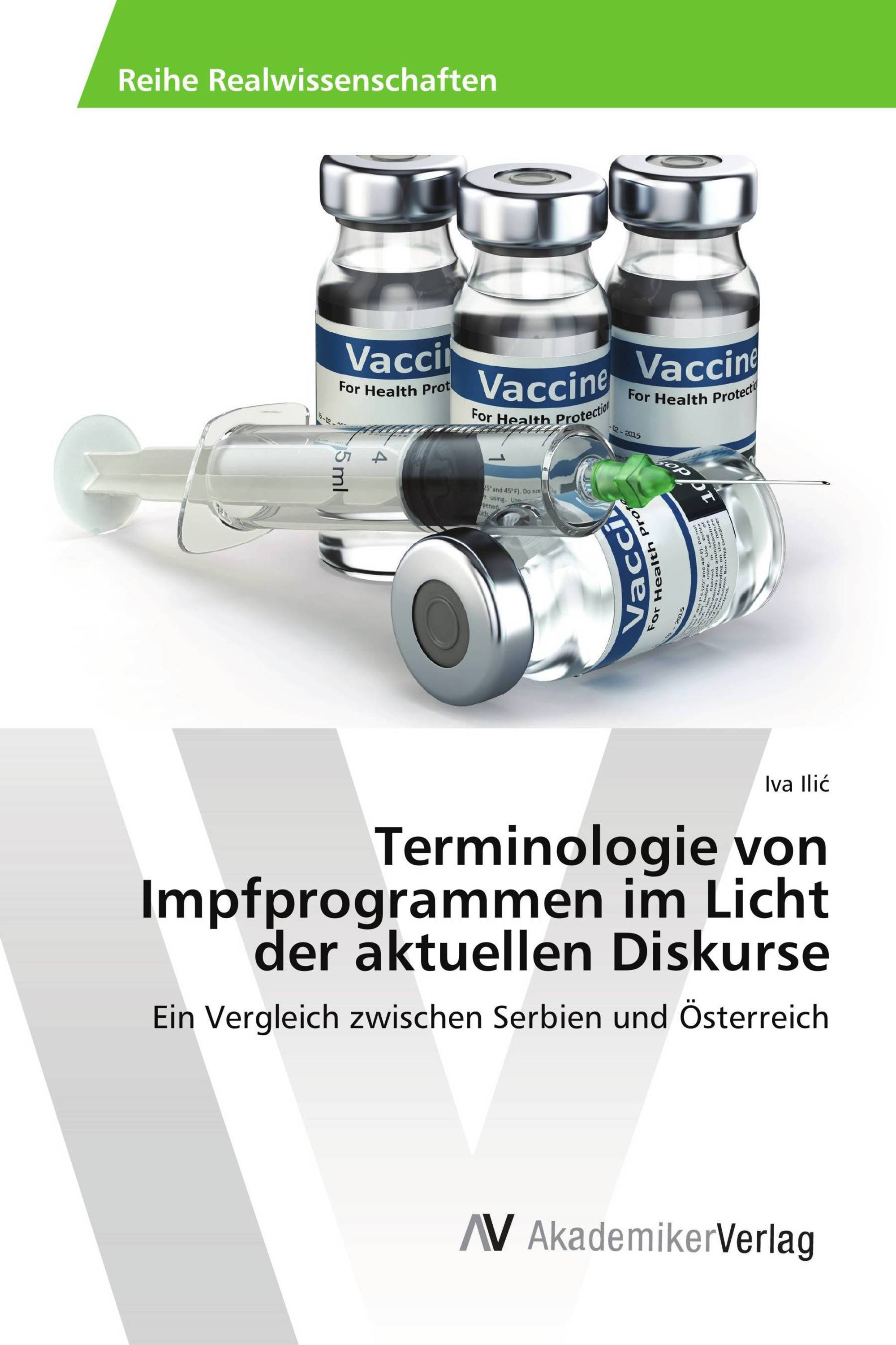 Terminologie von Impfprogrammen im Licht der aktuellen Diskurse