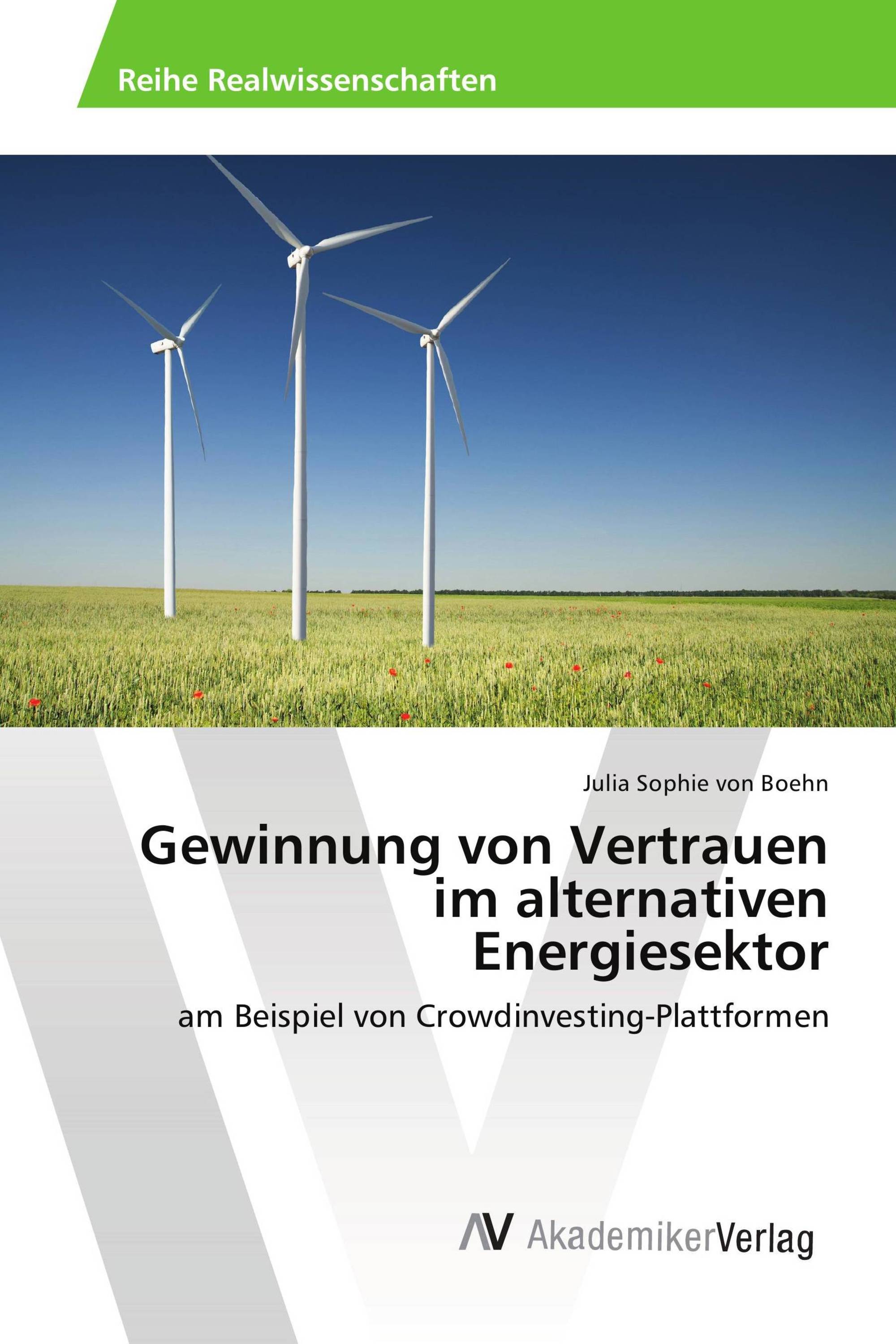 Gewinnung von Vertrauen im alternativen Energiesektor