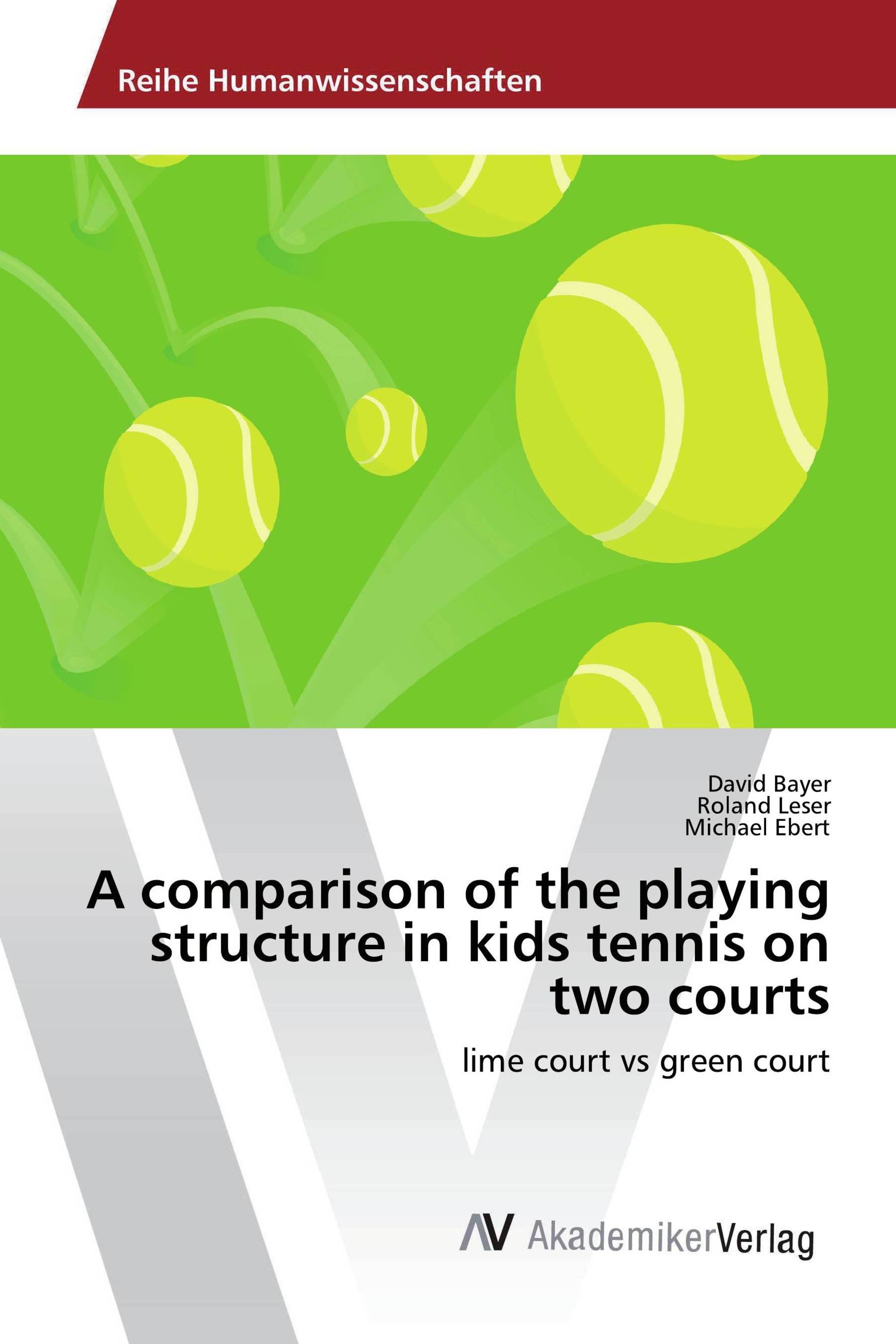 A comparison of the playing structure in kids tennis on two courts