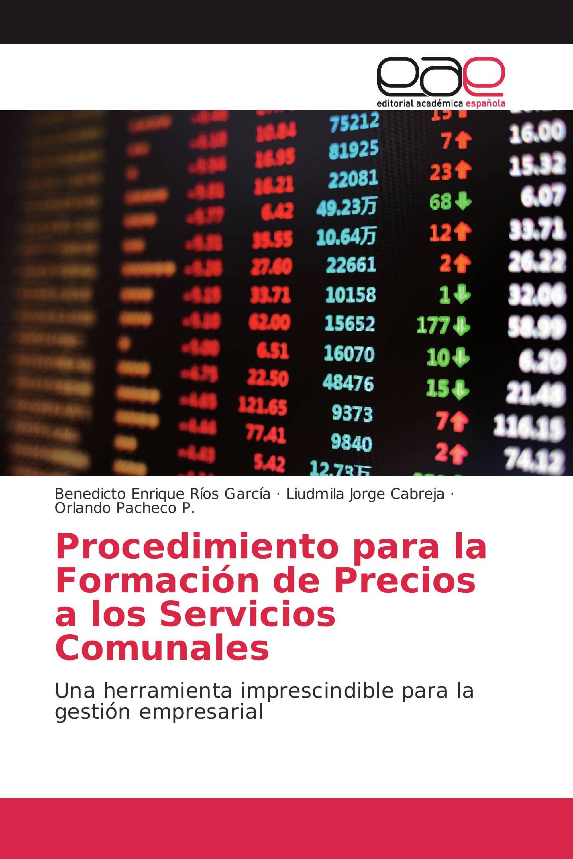 Procedimiento para la Formación de Precios a los Servicios Comunales