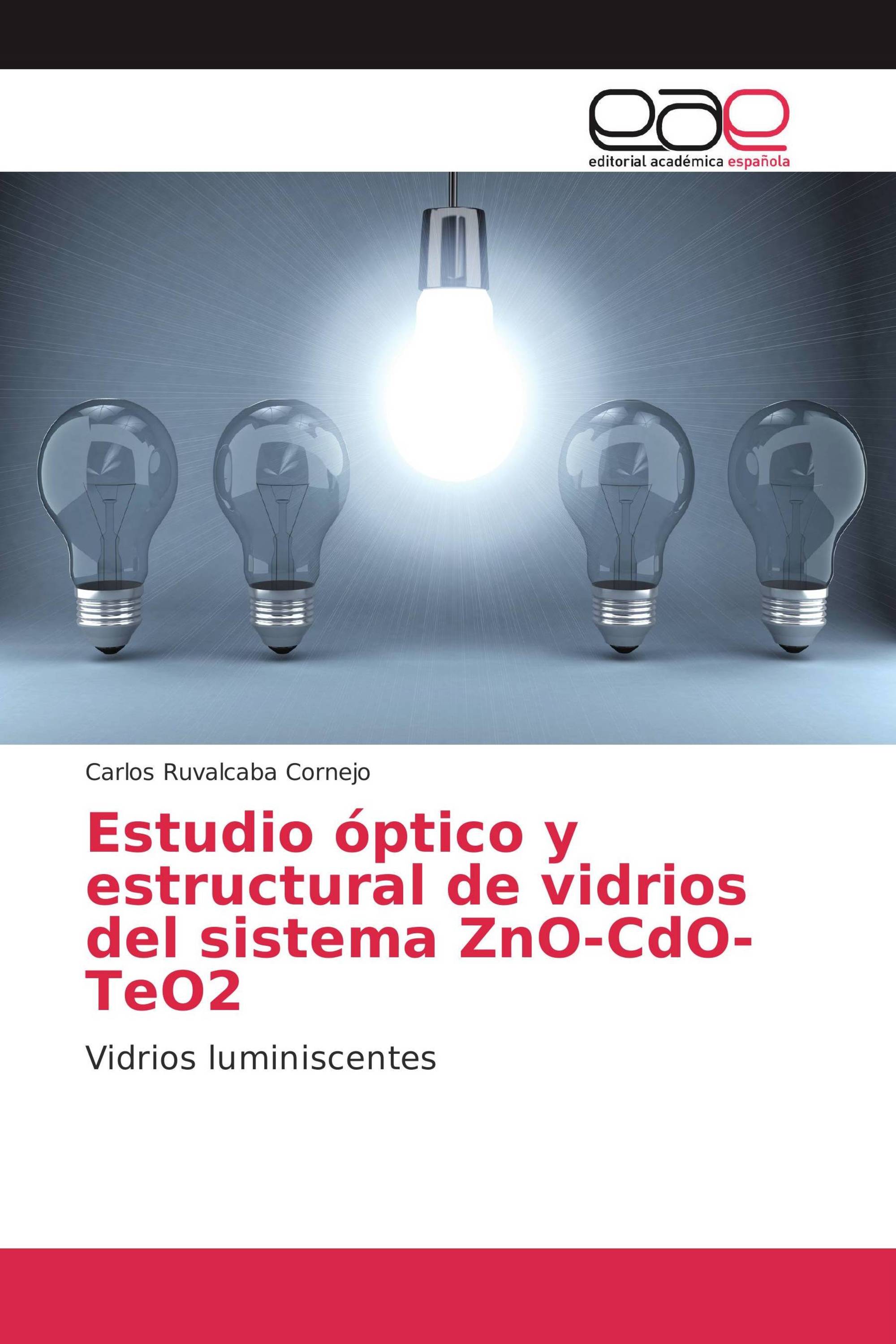 Estudio óptico y estructural de vidrios del sistema ZnO-CdO-TeO2