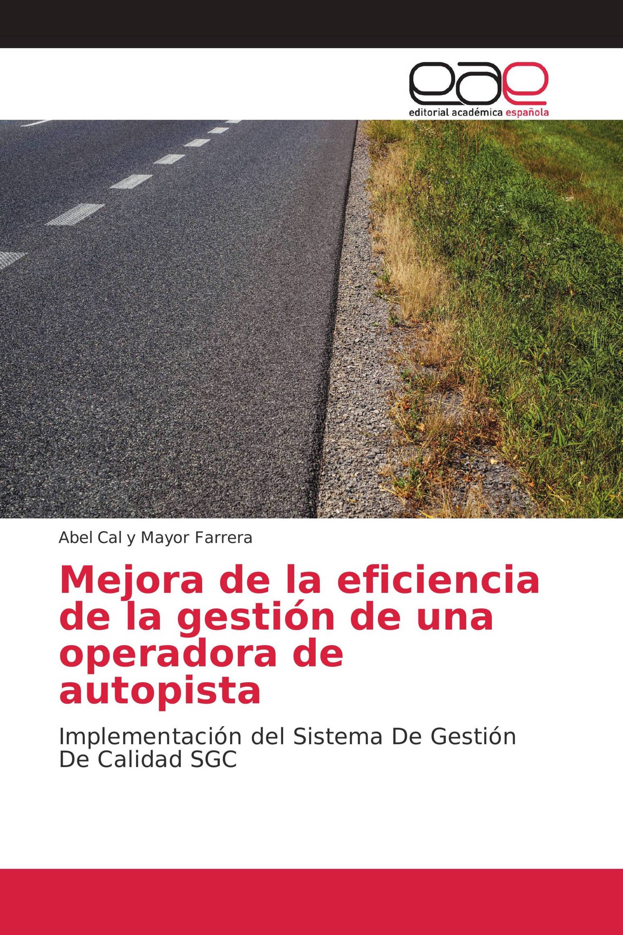 Mejora de la eficiencia de la gestión de una operadora de autopista