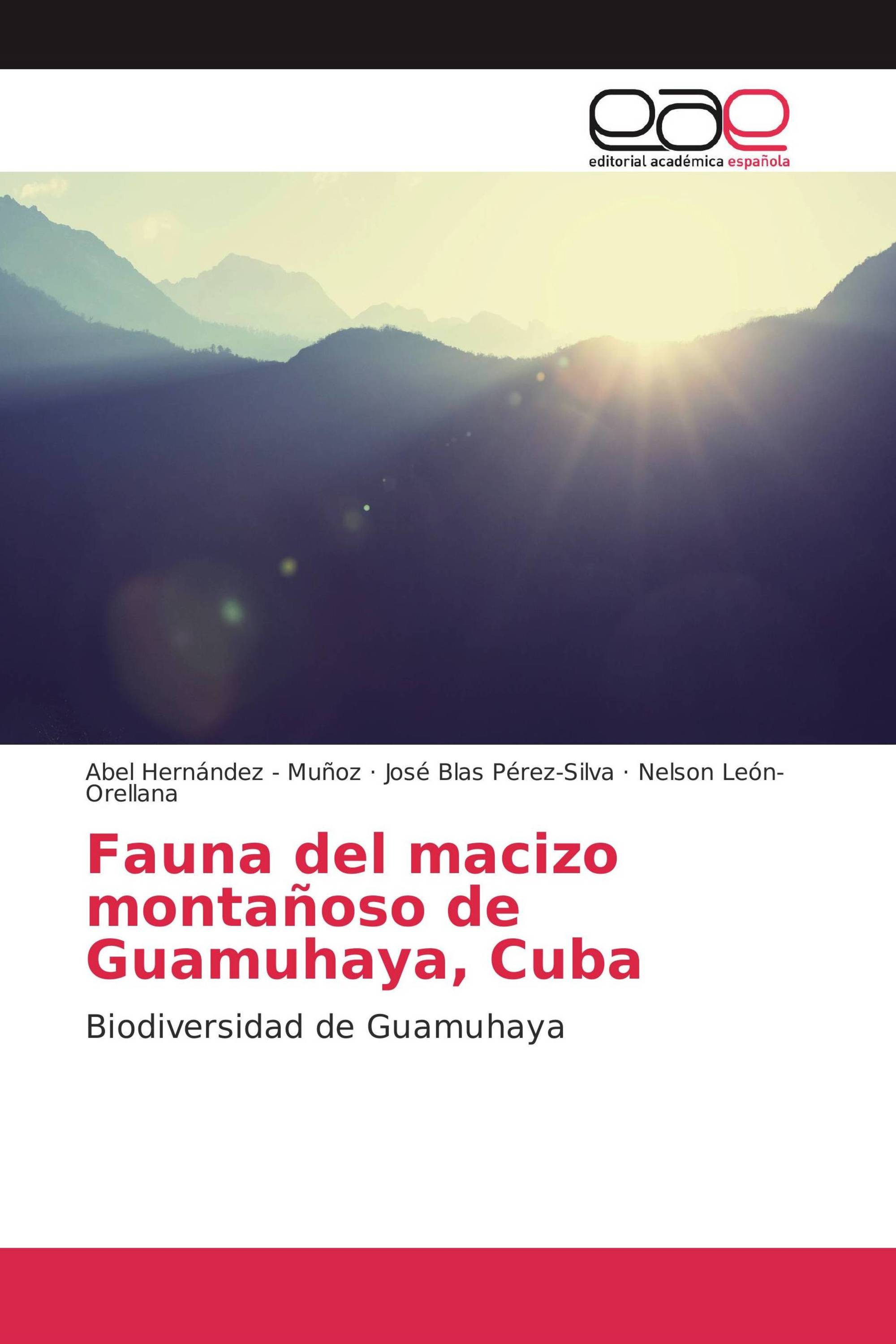 Fauna del macizo montañoso de Guamuhaya, Cuba