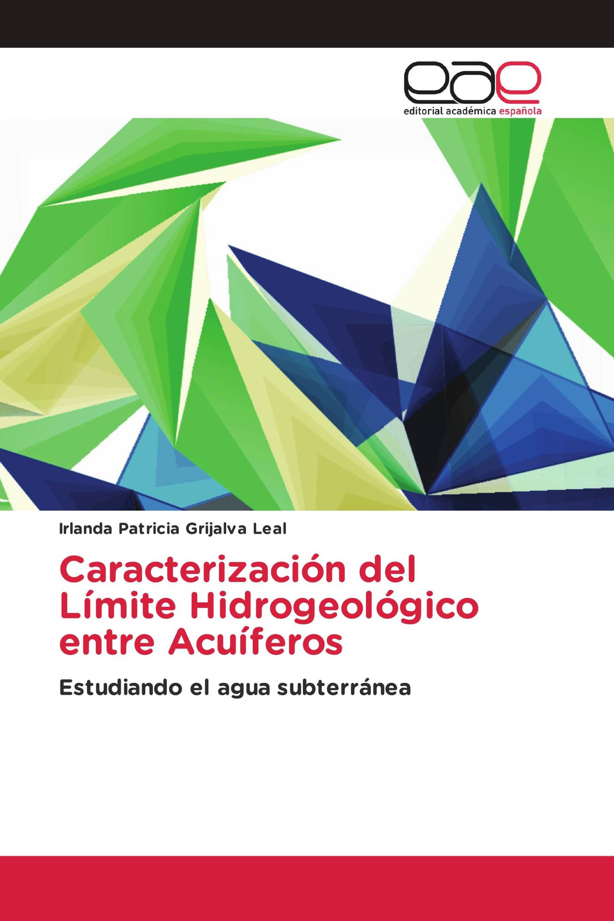 Caracterización del Límite Hidrogeológico entre Acuíferos