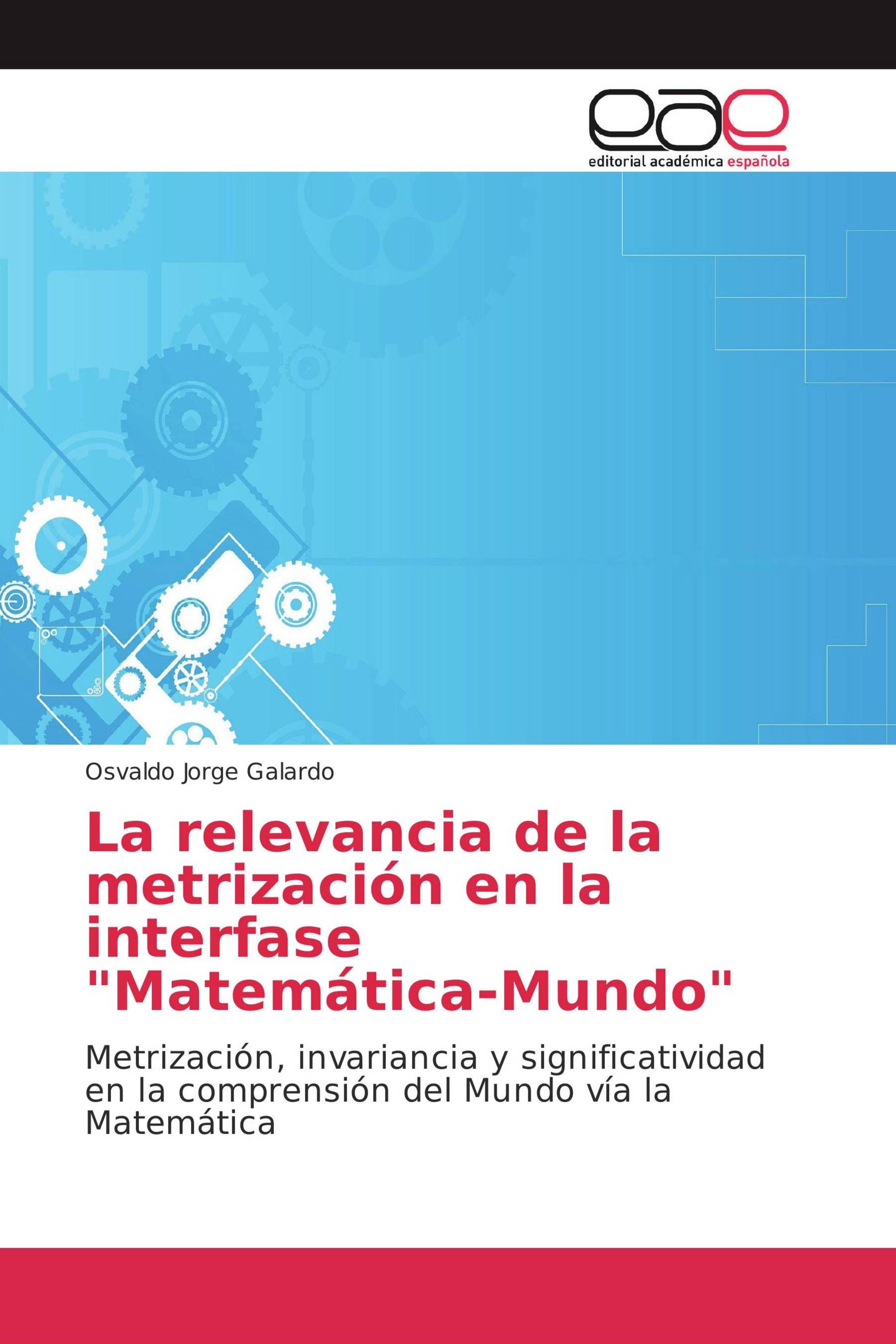 La relevancia de la metrización en la interfase "Matemática-Mundo"