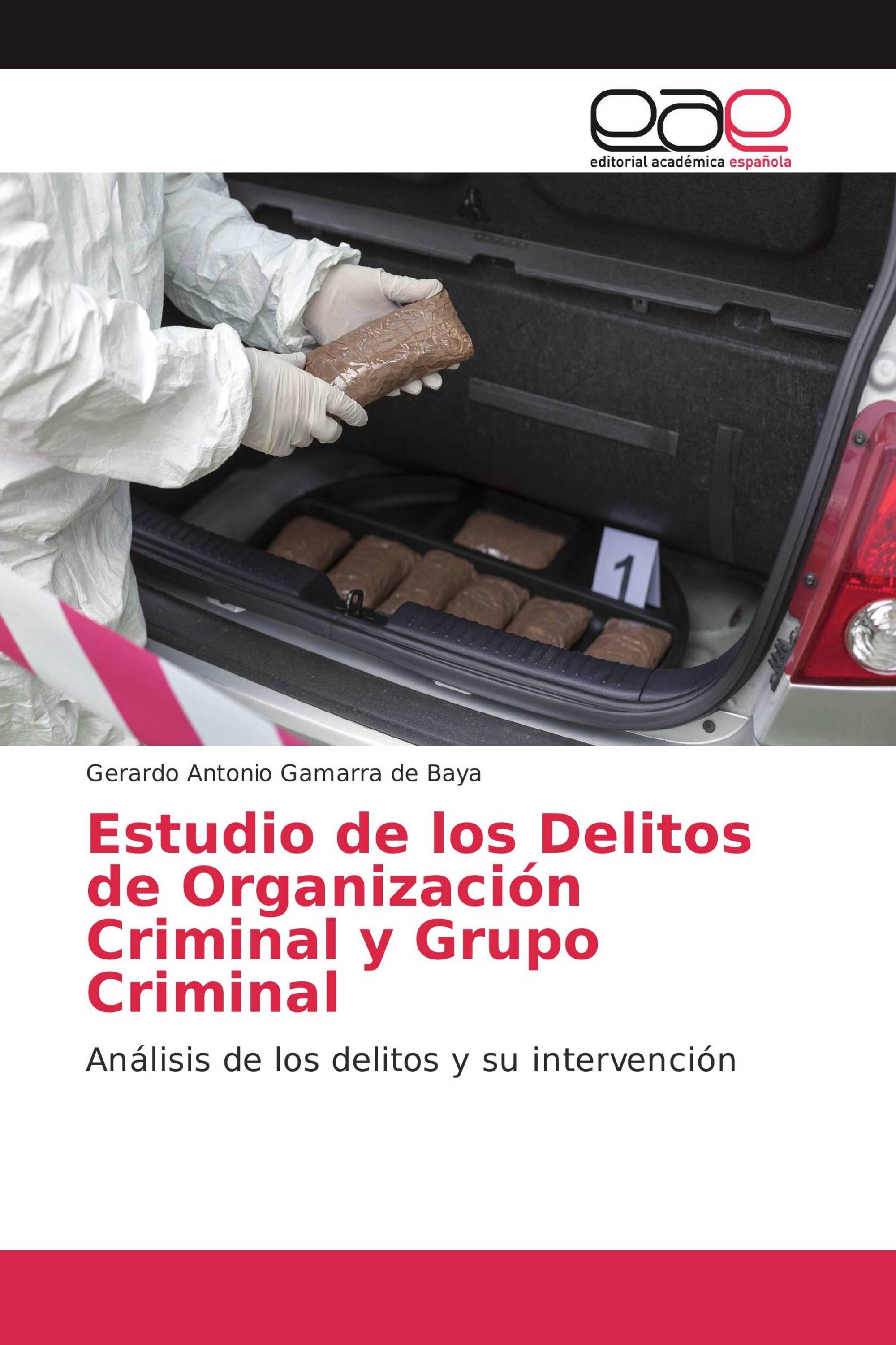 Estudio de los Delitos de Organización Criminal y Grupo Criminal