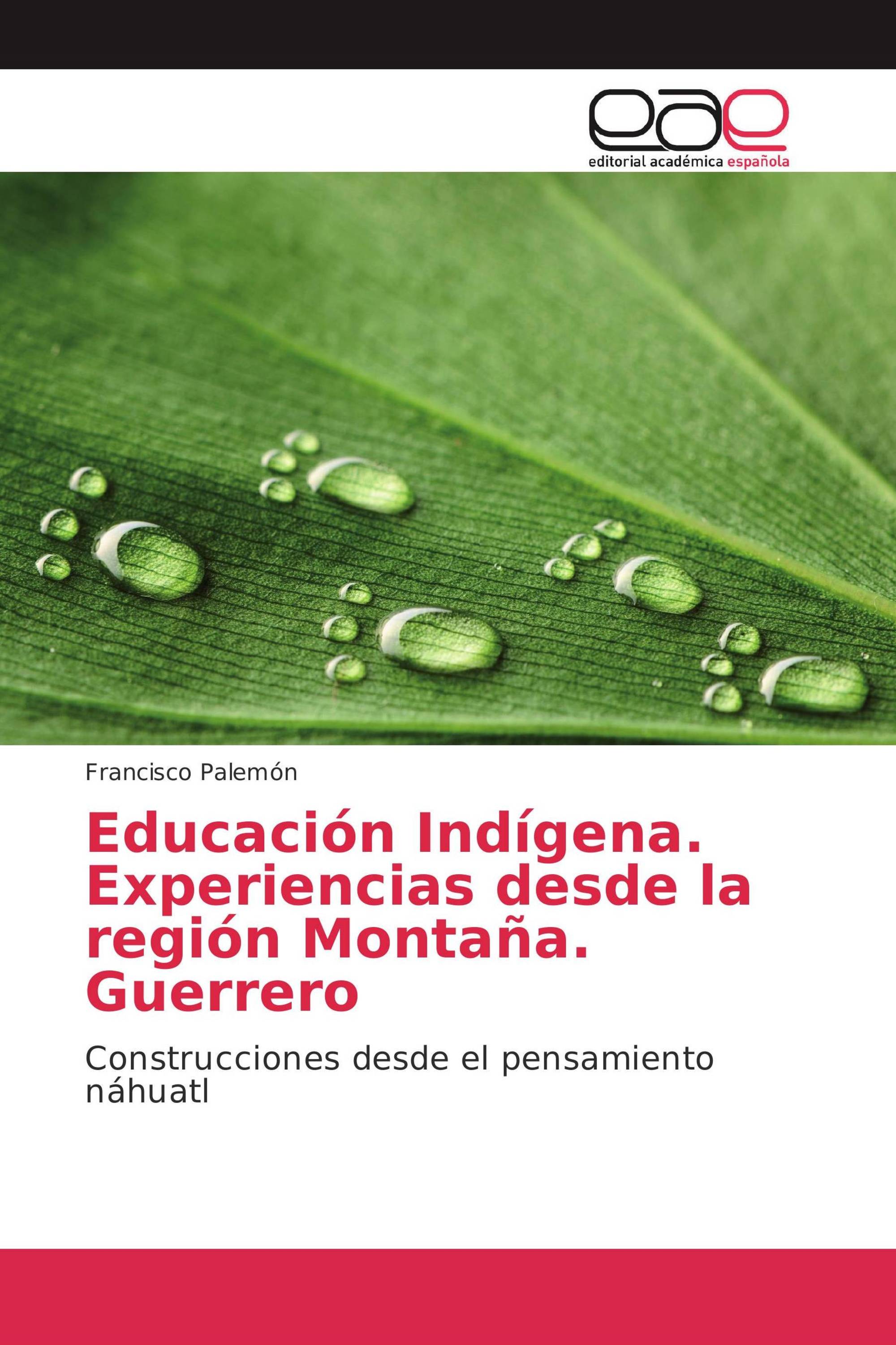 Educación Indígena. Experiencias desde la región Montaña. Guerrero