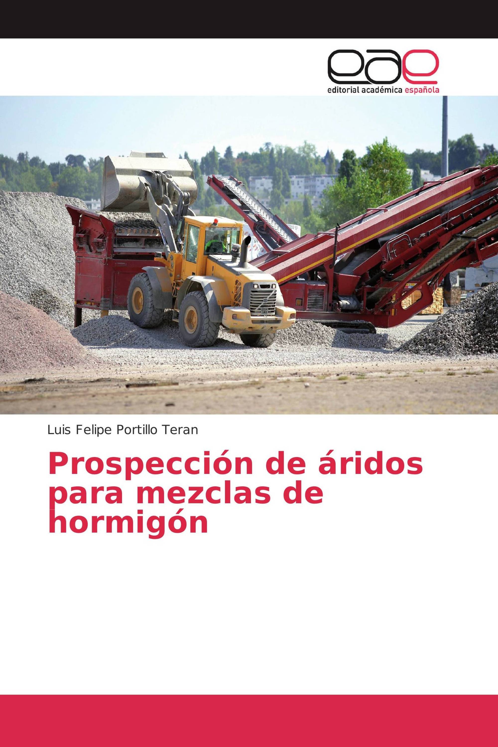 Prospección de áridos para mezclas de hormigón