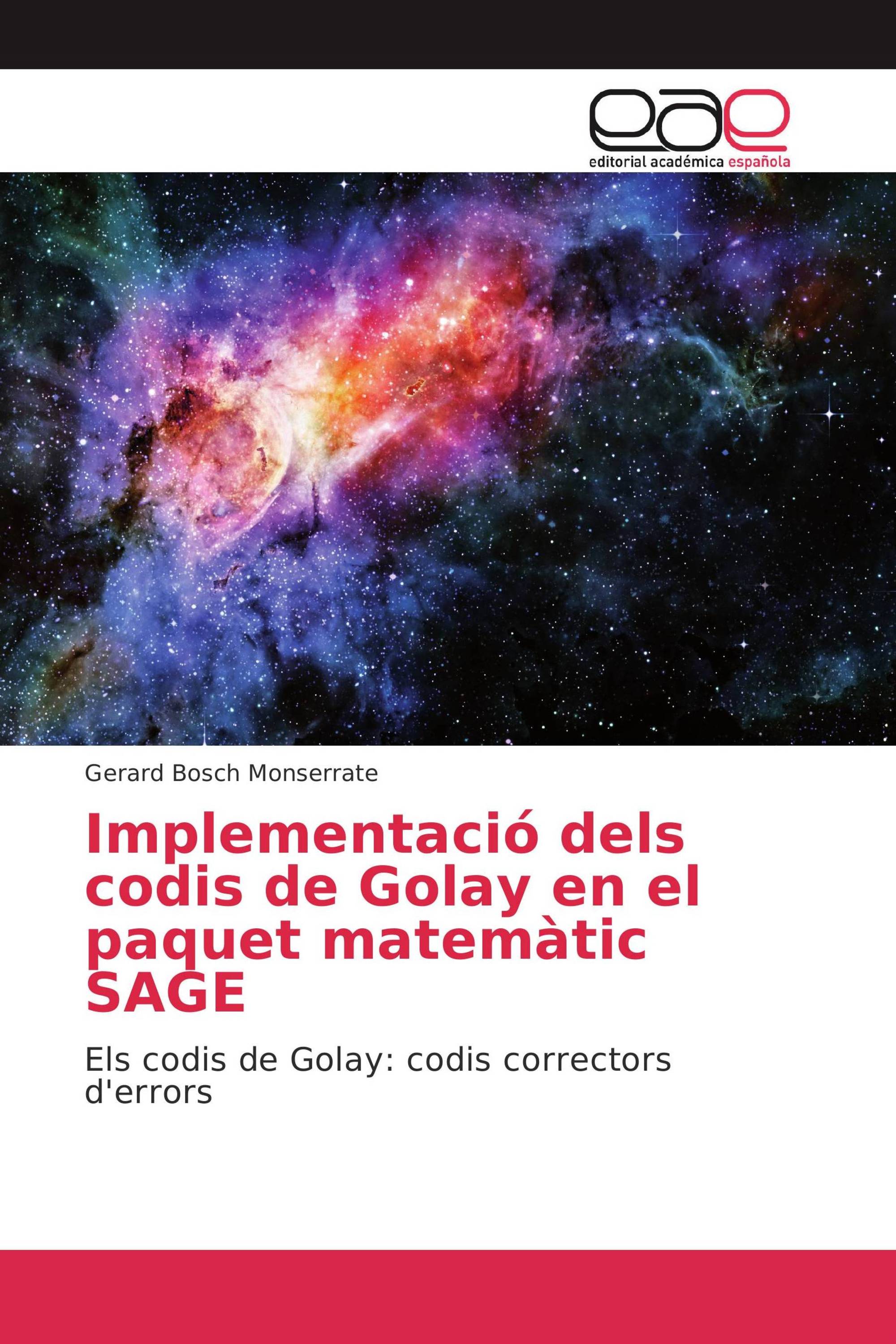 Implementació dels codis de Golay en el paquet matemàtic SAGE