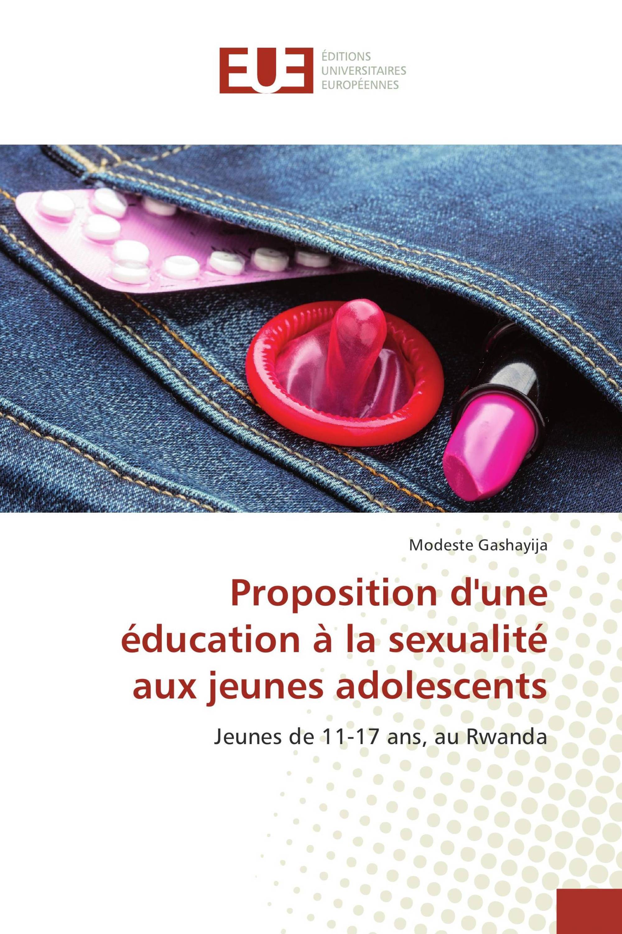 Proposition d'une éducation à la sexualité aux jeunes adolescents