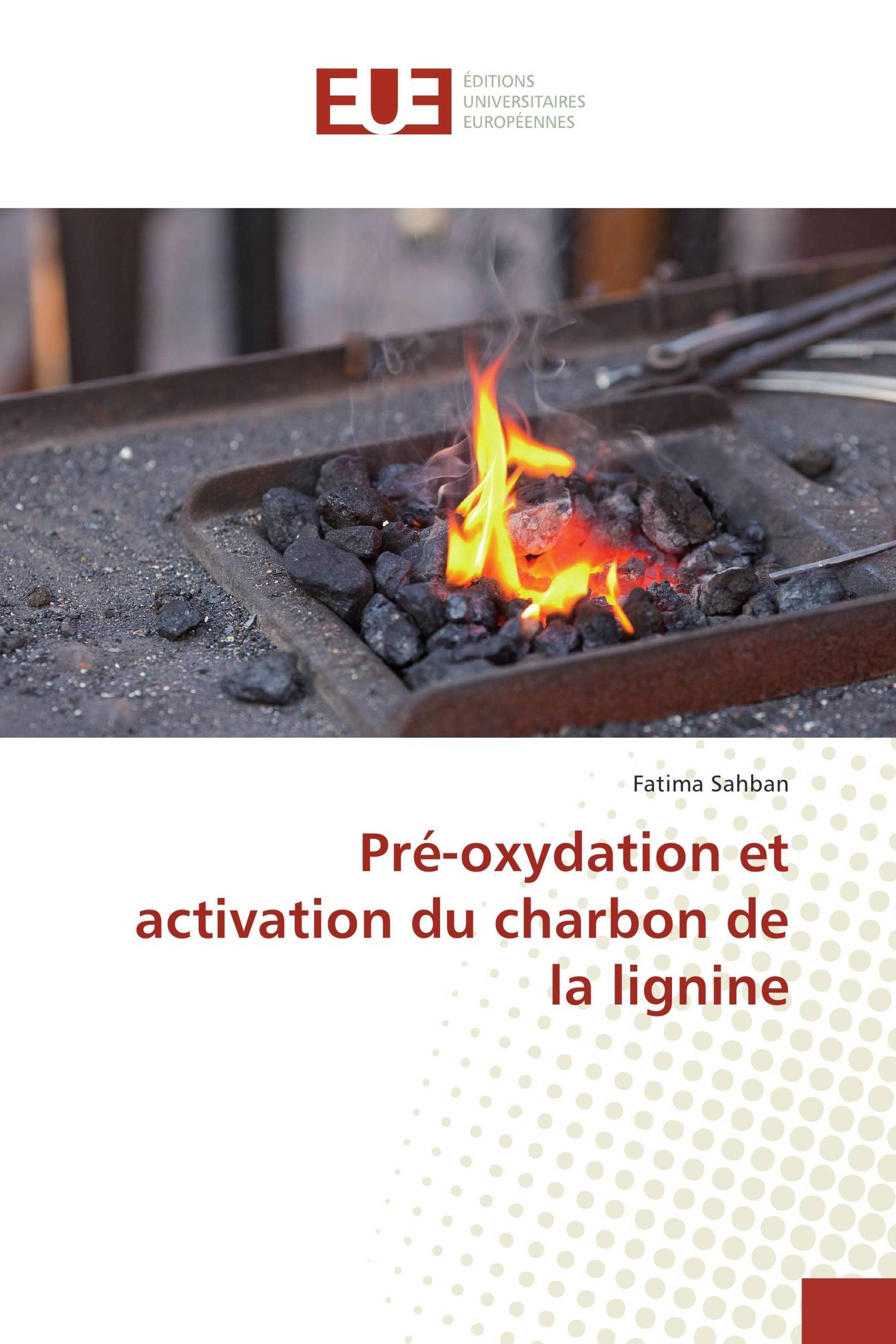 Pré-oxydation et activation du charbon de la lignine